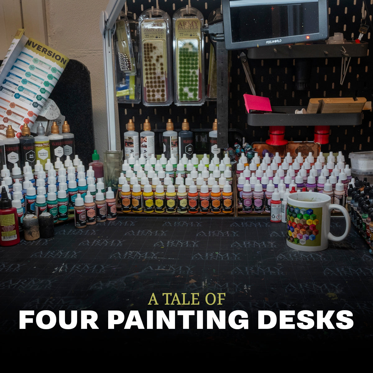 A Tale of Four Painting Desks