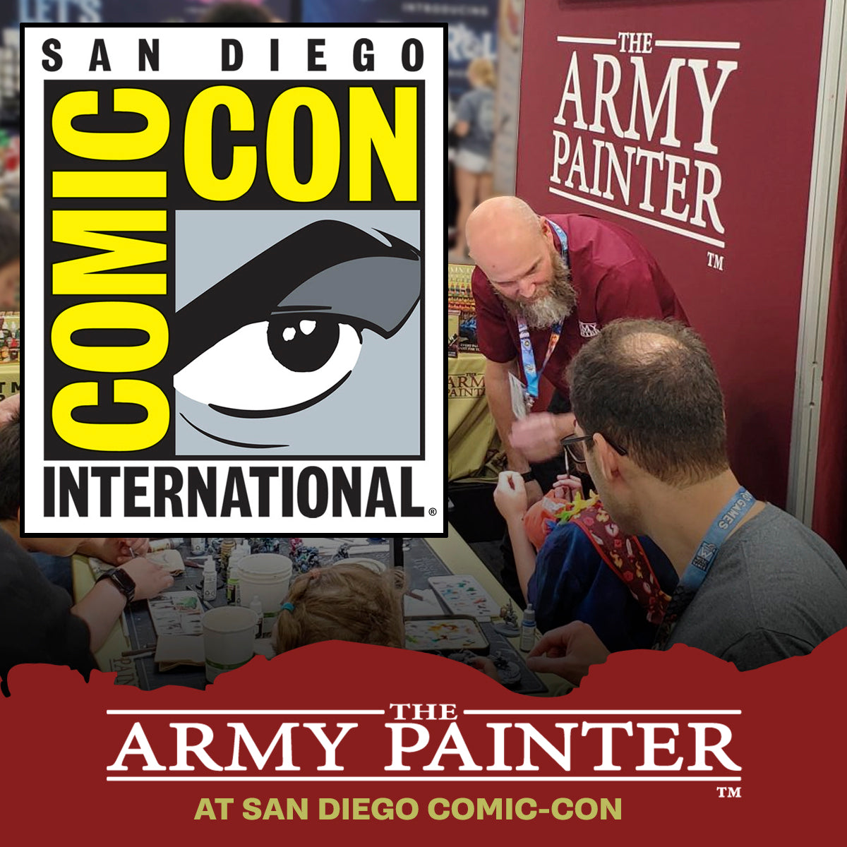 The Army Painter at the San Diego Comic-Con!
