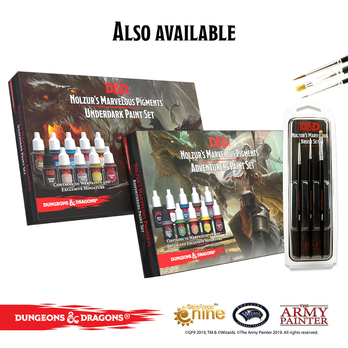 D&D Monsters Paint Set