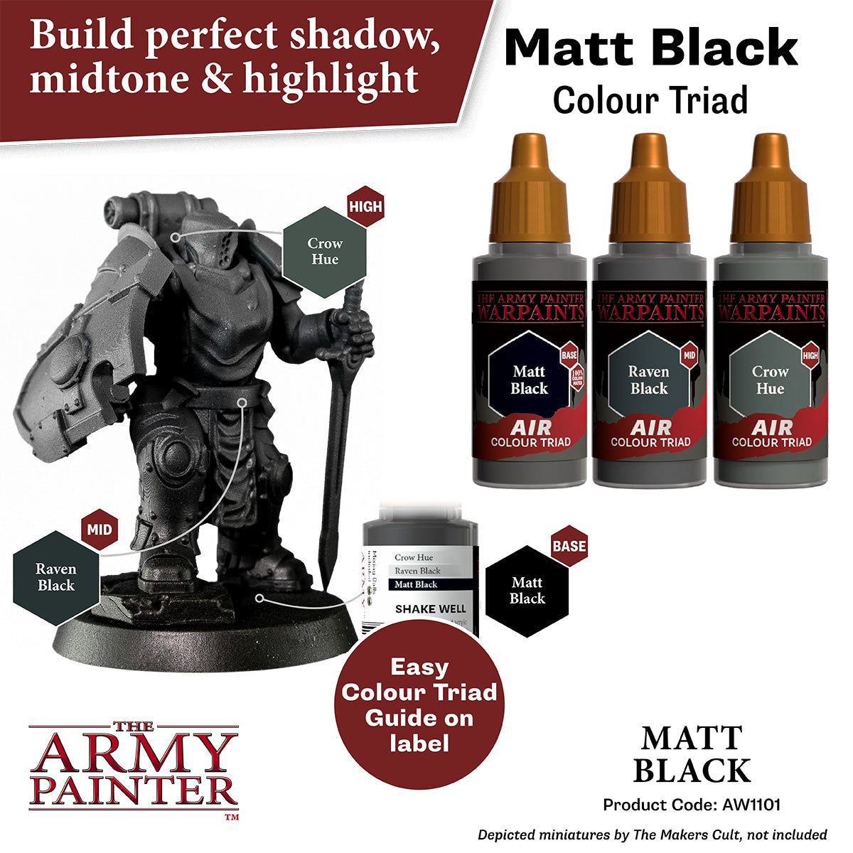 Warpaints Air: Matt Black