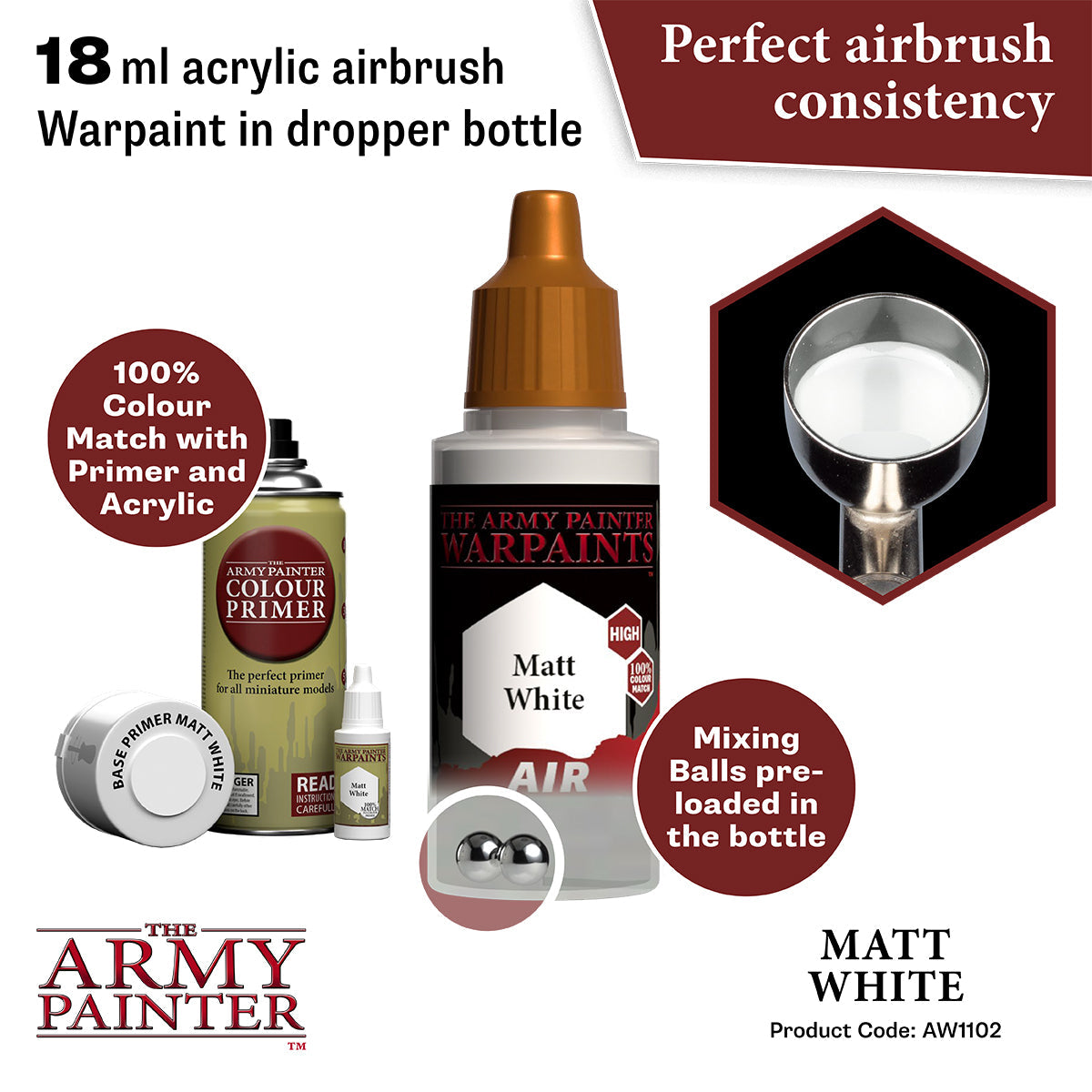 Warpaints Air: Matt White