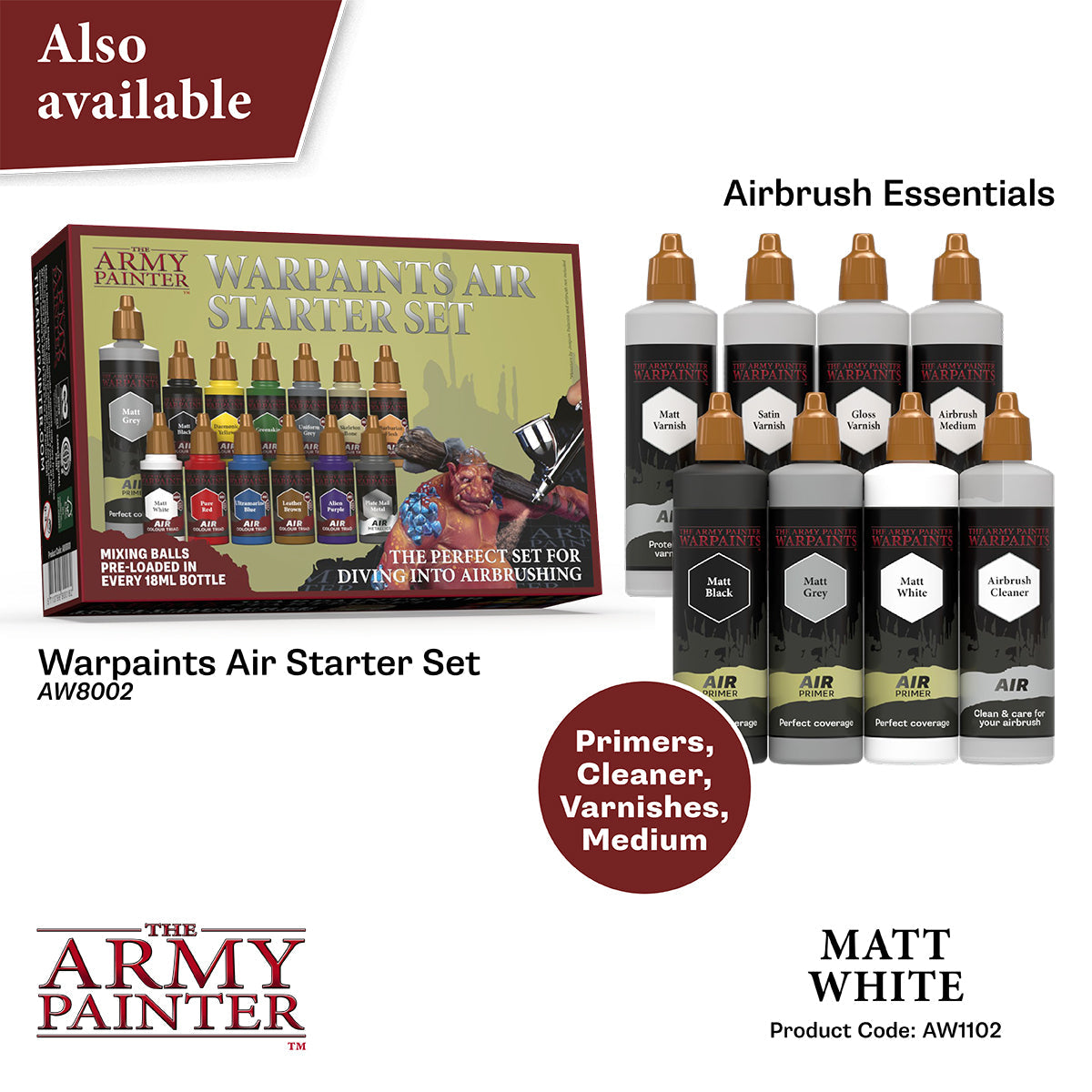 Warpaints Air: Matt White