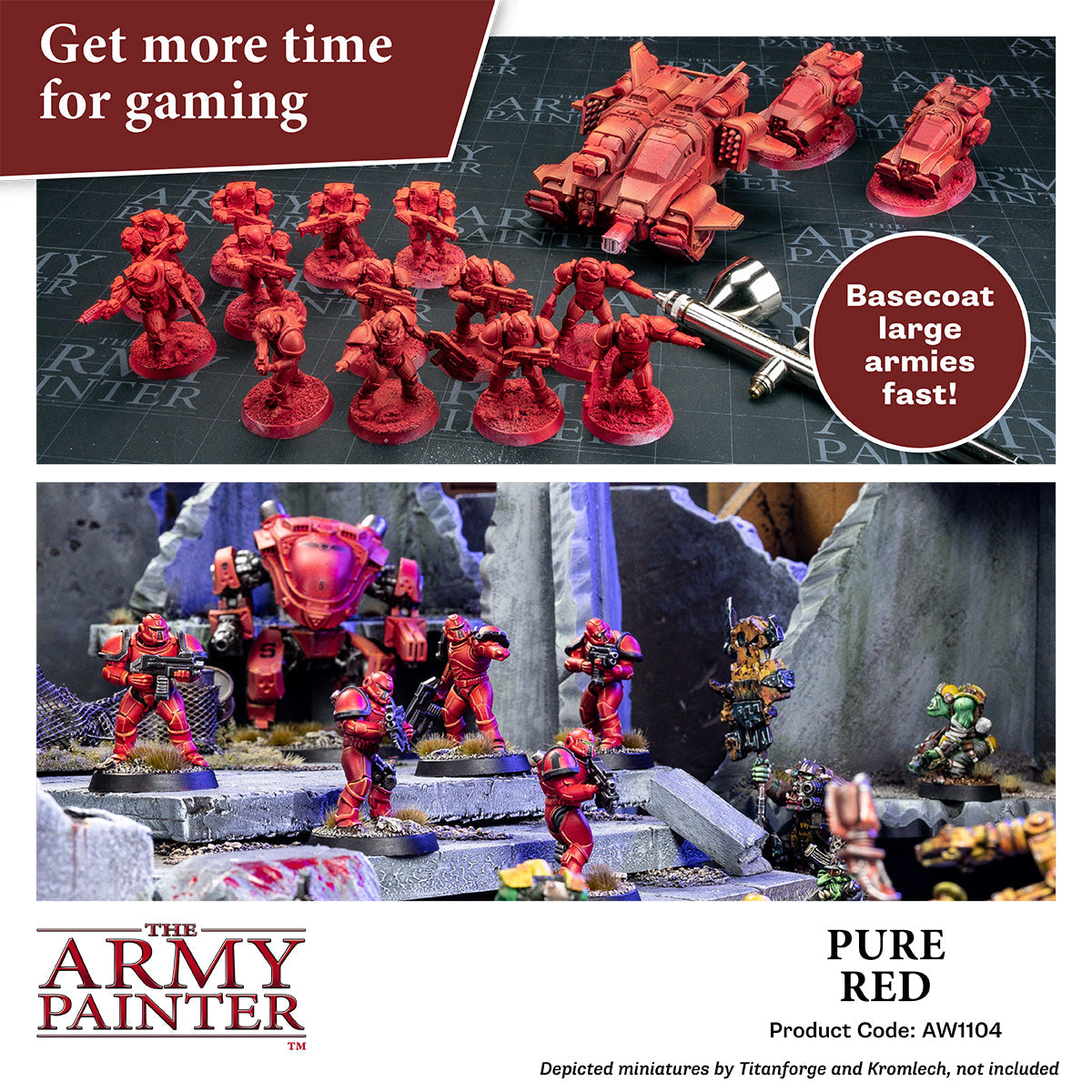 Warpaints Air: Pure Red