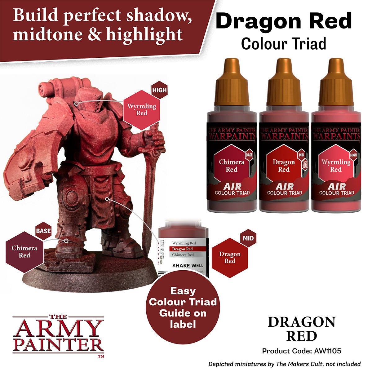Warpaints Air: Dragon Red