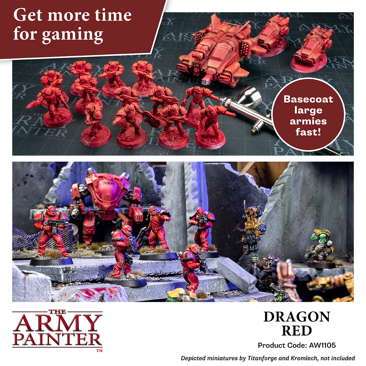 Warpaints Air: Dragon Red