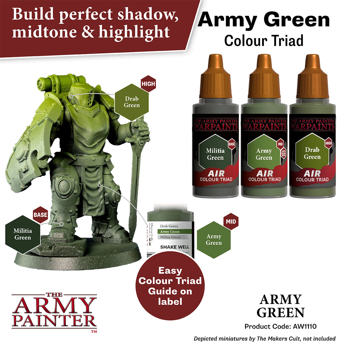 Warpaints Air: Army Green