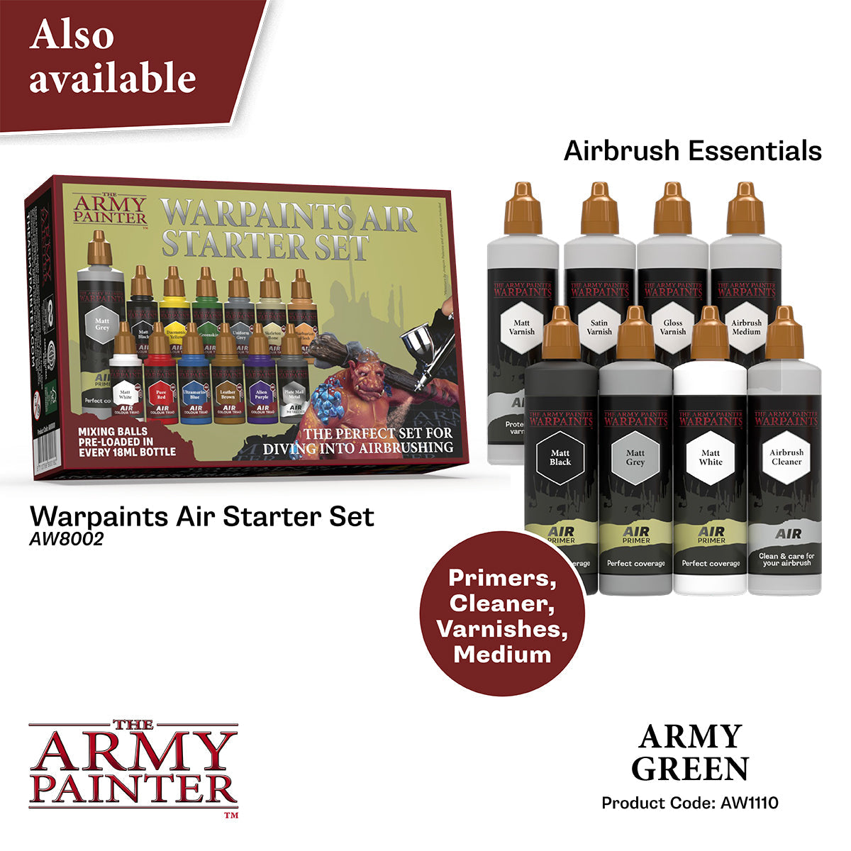 Warpaints Air: Army Green