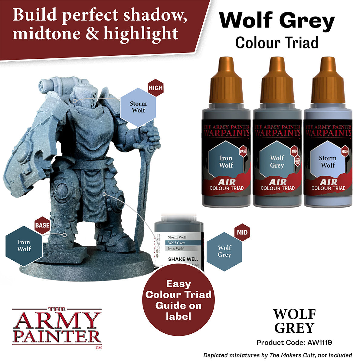 Warpaints Air: Wolf Grey