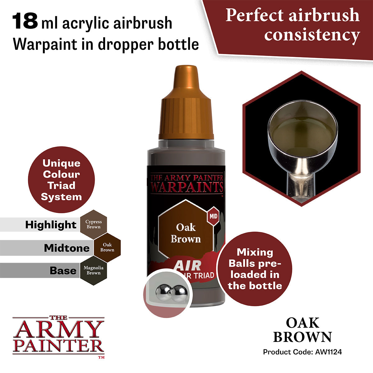 Warpaints Air: Oak Brown