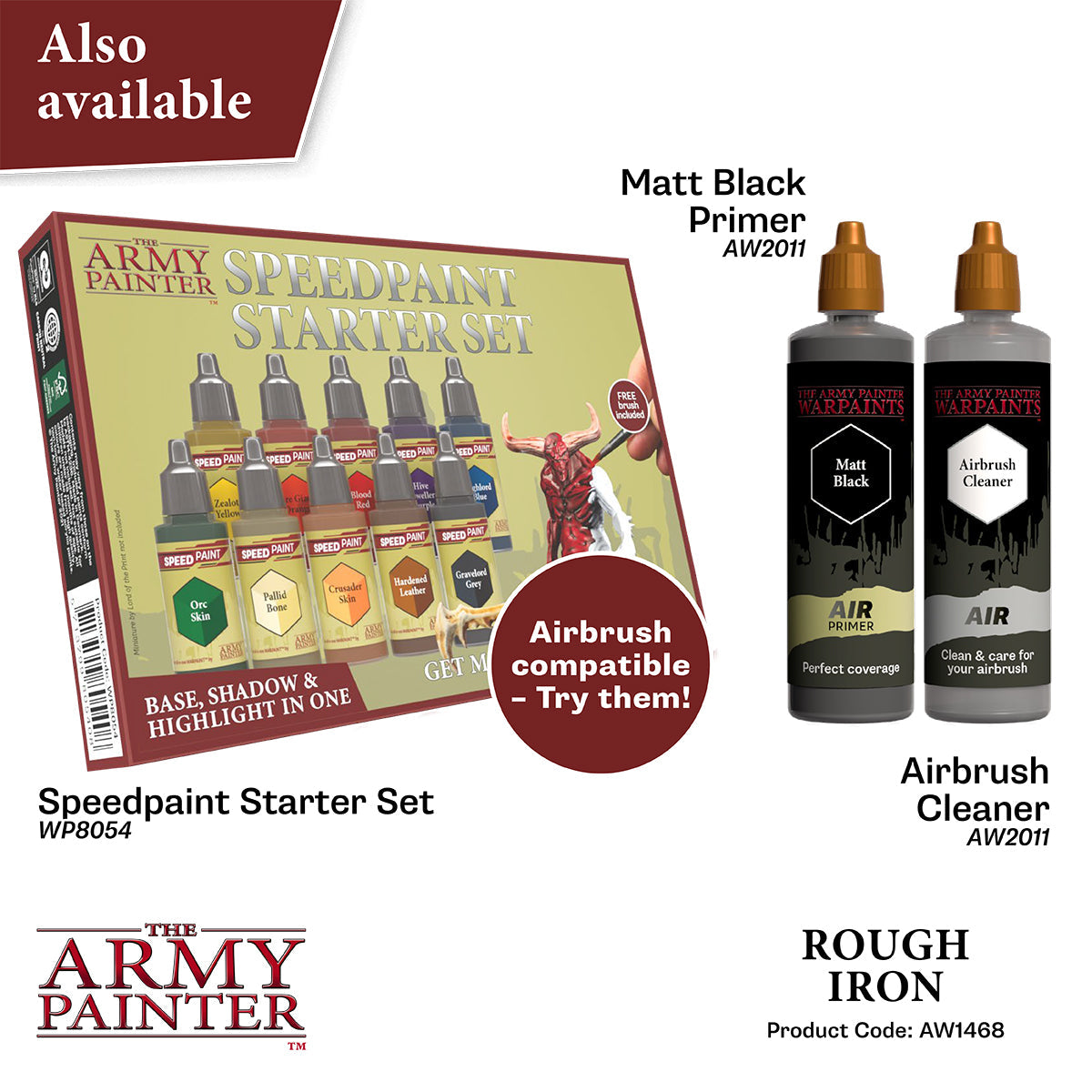 Warpaints Air Metallics: Rough Iron