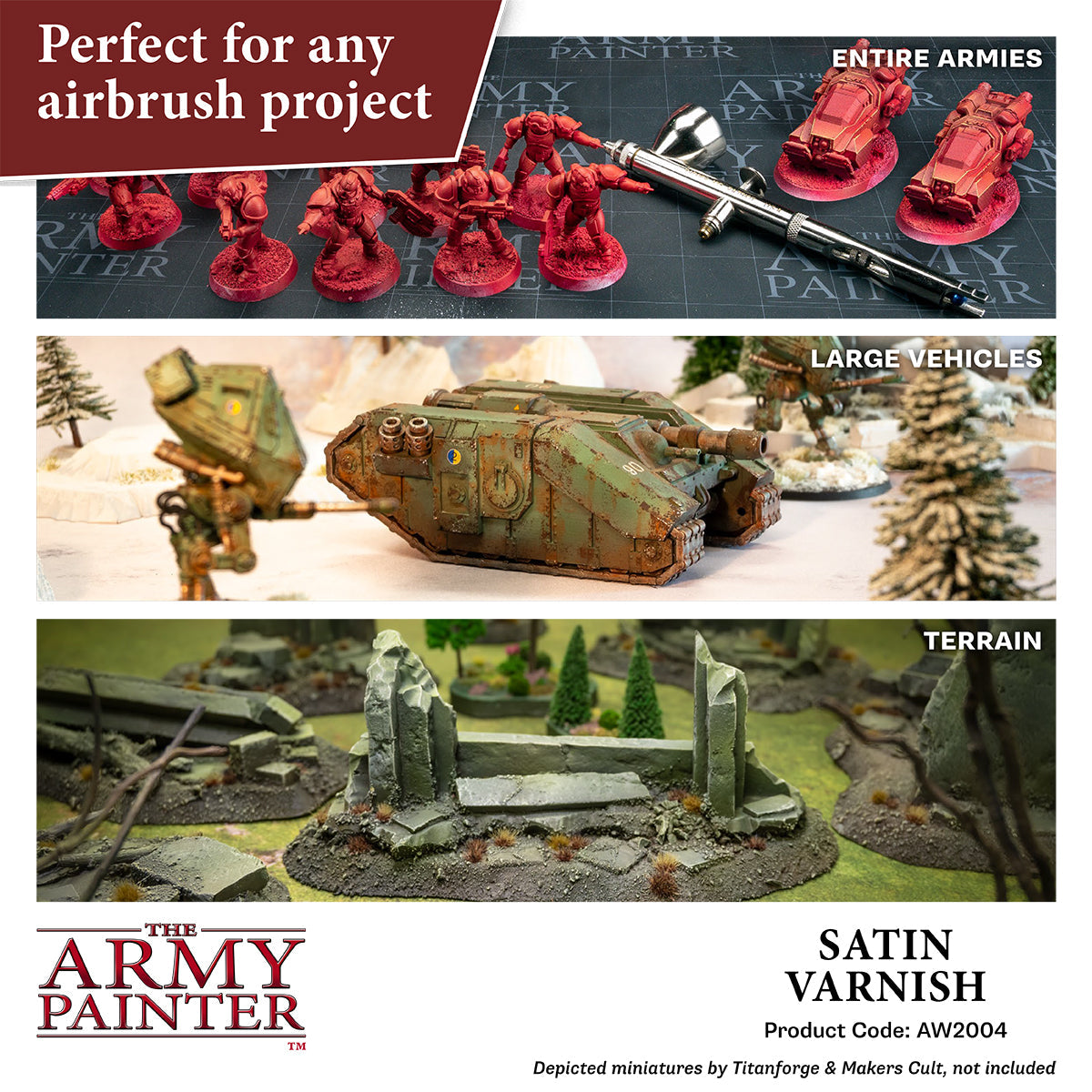Warpaints Air: Aegis Suit Satin Varnish, 100 ml