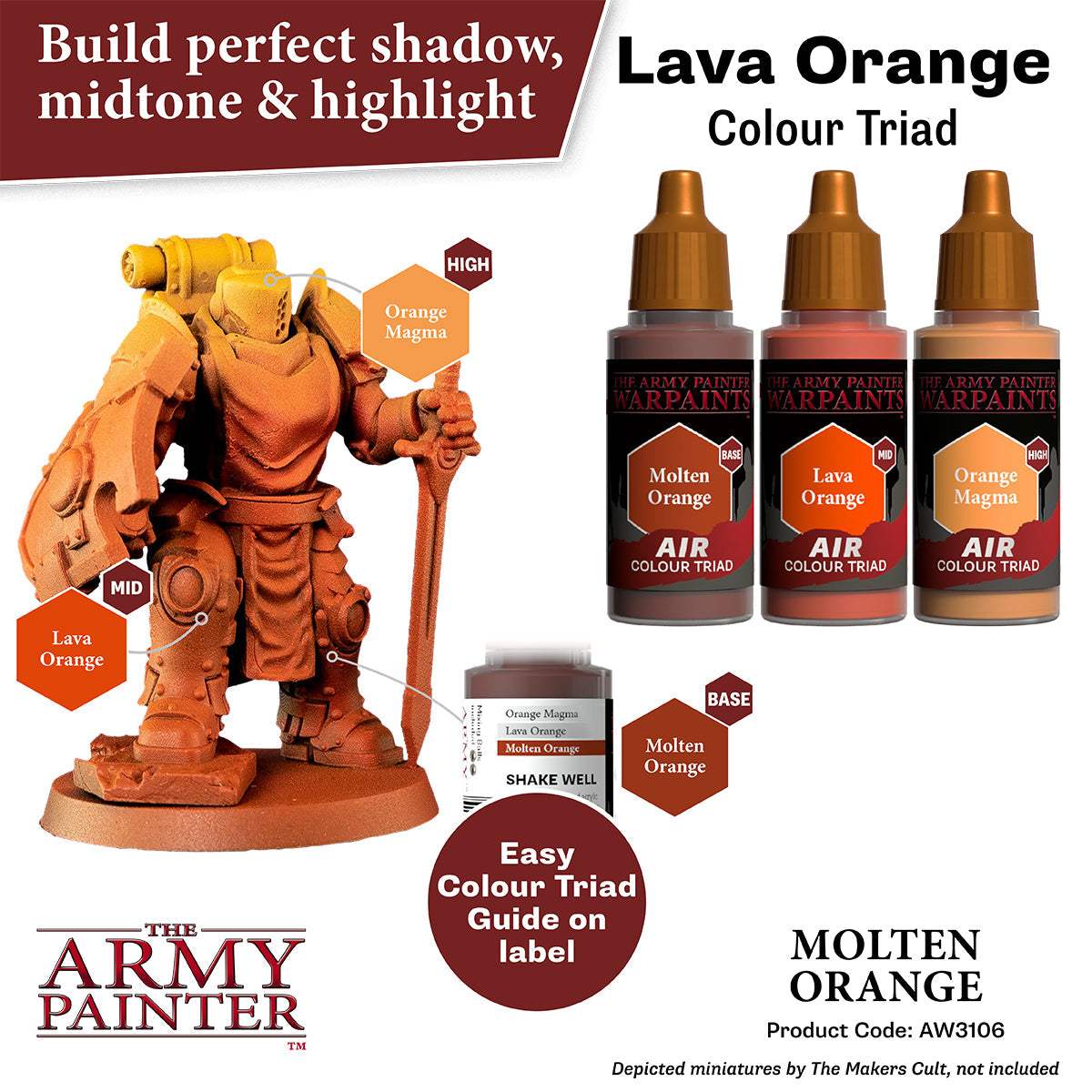 Warpaints Air: Molten Orange