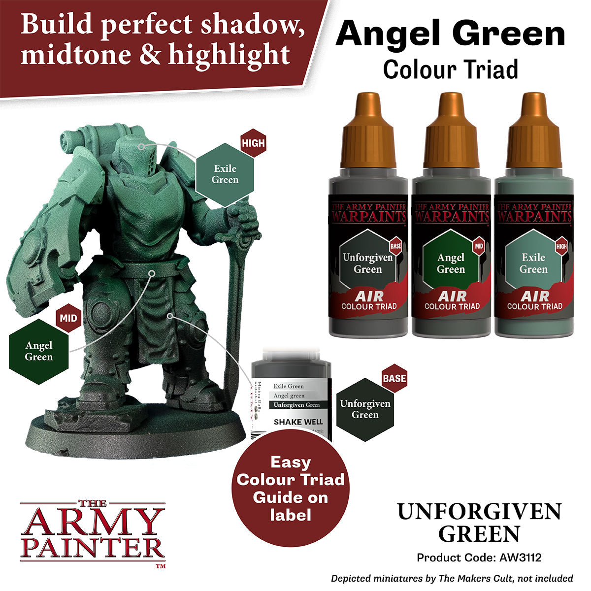 Warpaints Air: Unforgiven Green