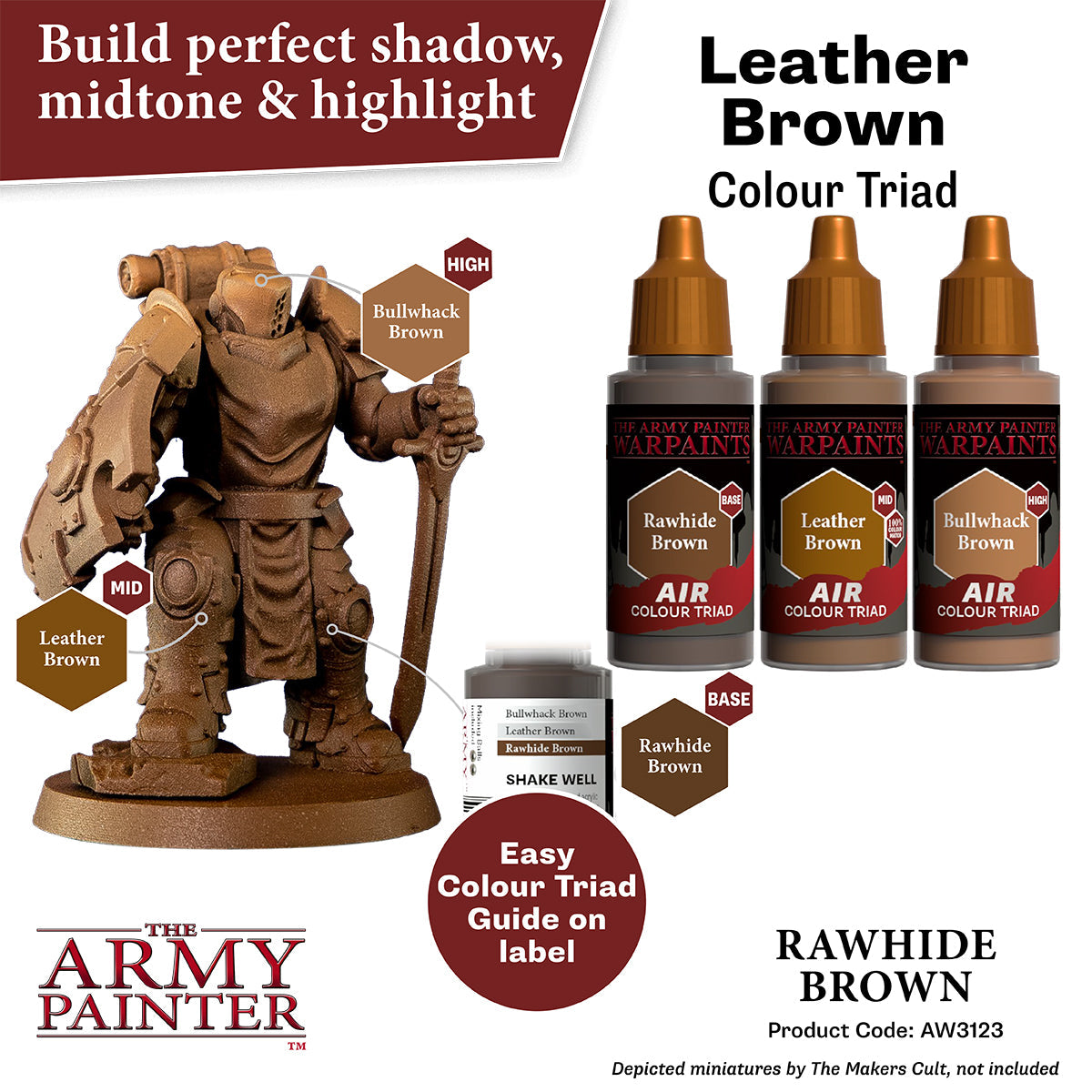 Warpaints Air: Rawhide Brown