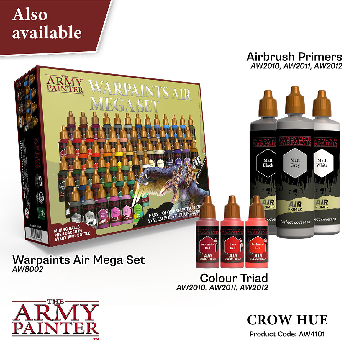 Warpaints Air: Crow Hue