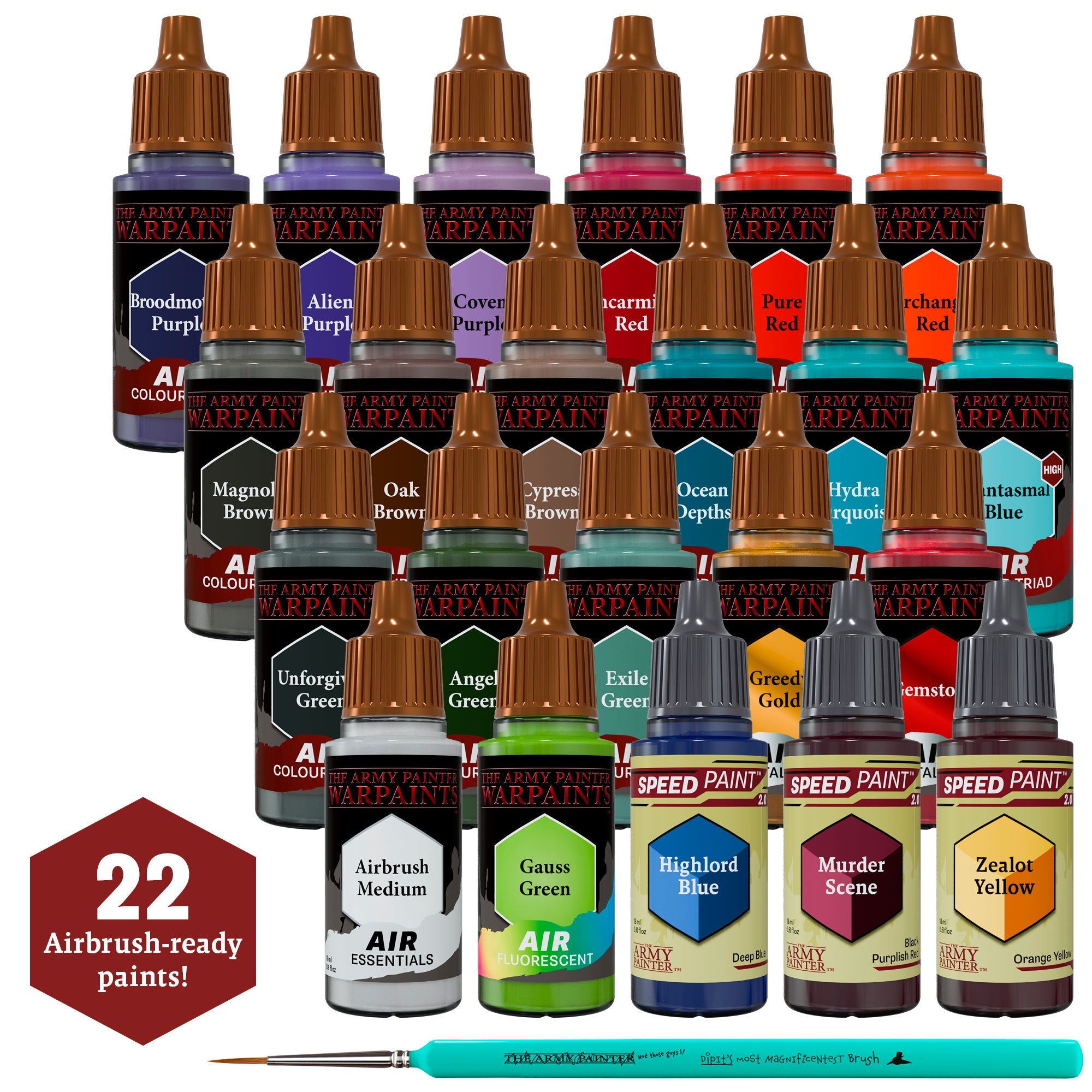 Warpaints Air Most Wanted Set Combo