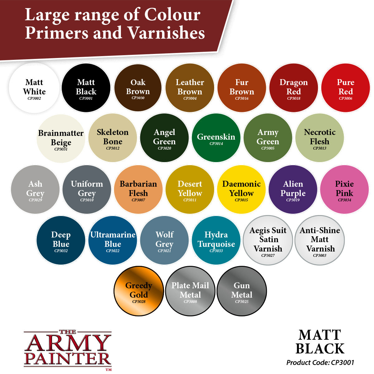 Colour Primer: Matt Black