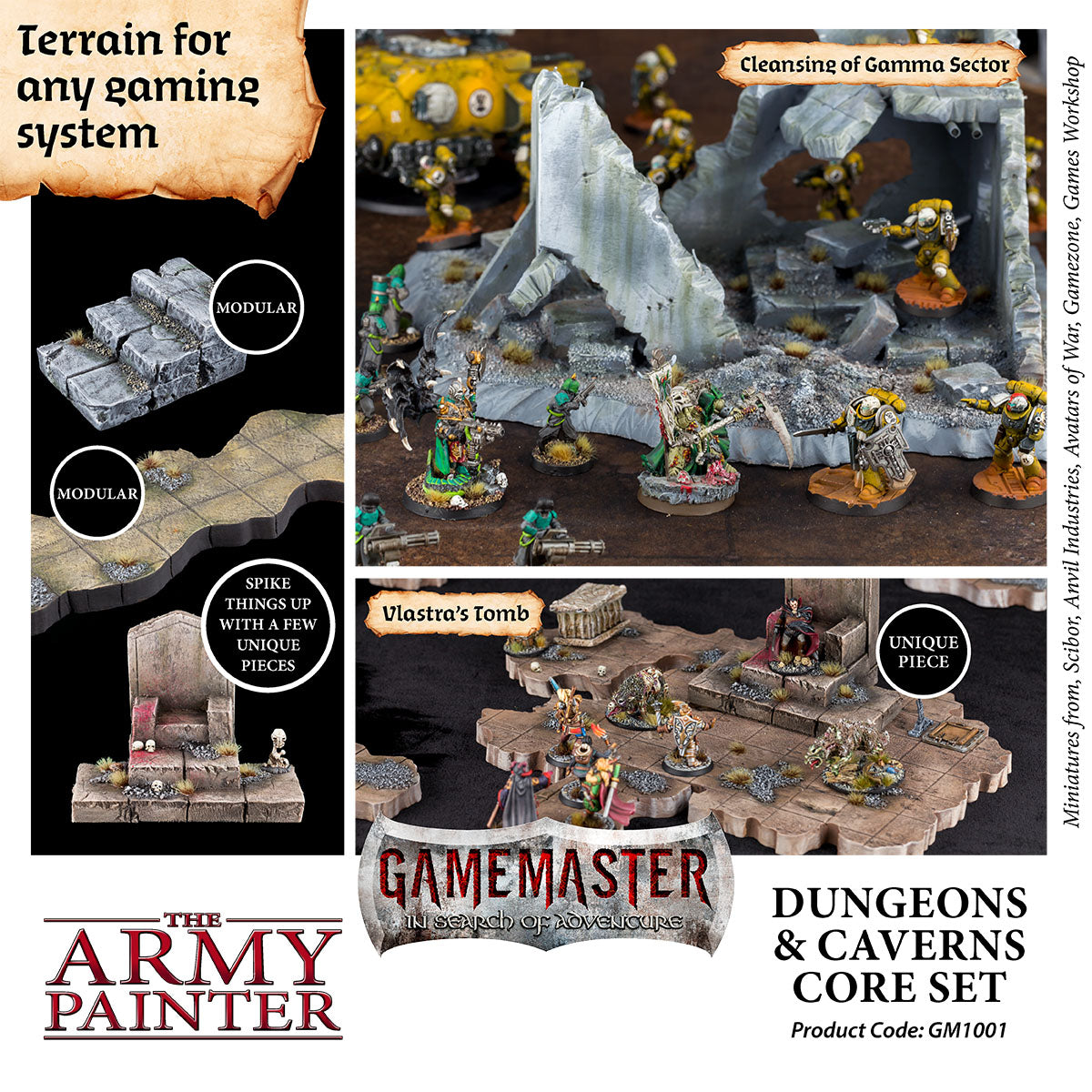 GameMaster: Dungeons & Cavern Core Set