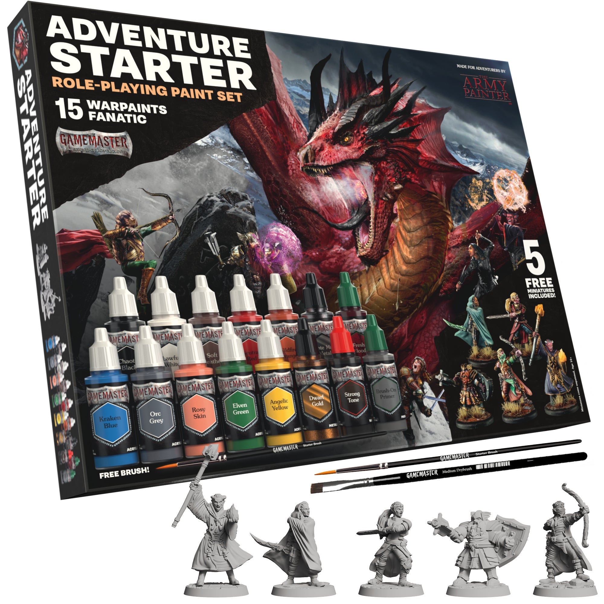 GameMaster: Adventure Starter Role-playing Paint Set Combo