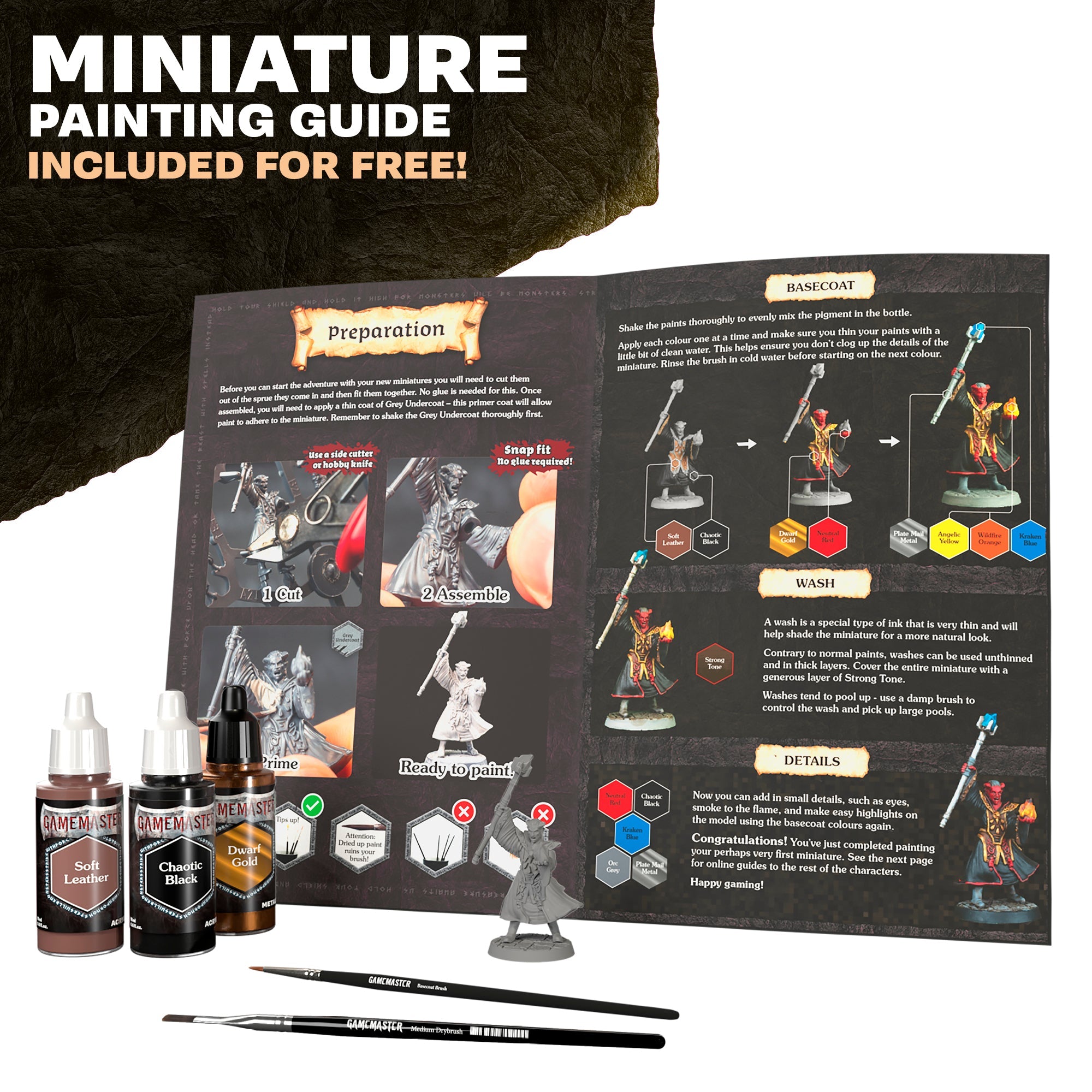 GameMaster: Adventure Starter Role-playing Paint Set Combo