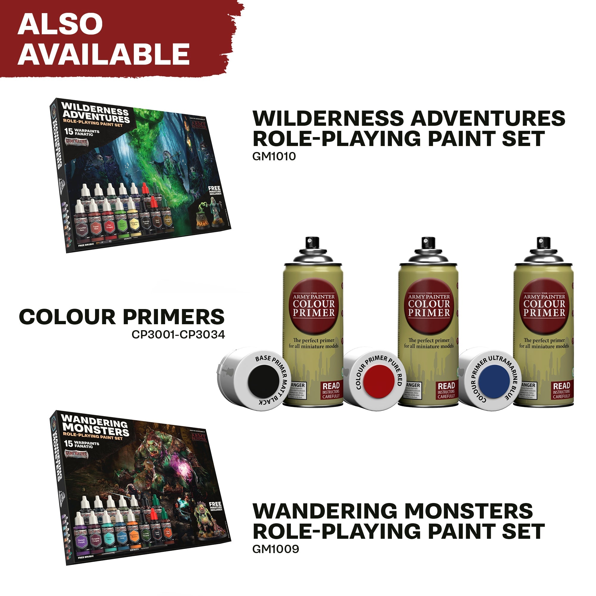 GameMaster: Adventure Starter Role-playing Paint Set Combo