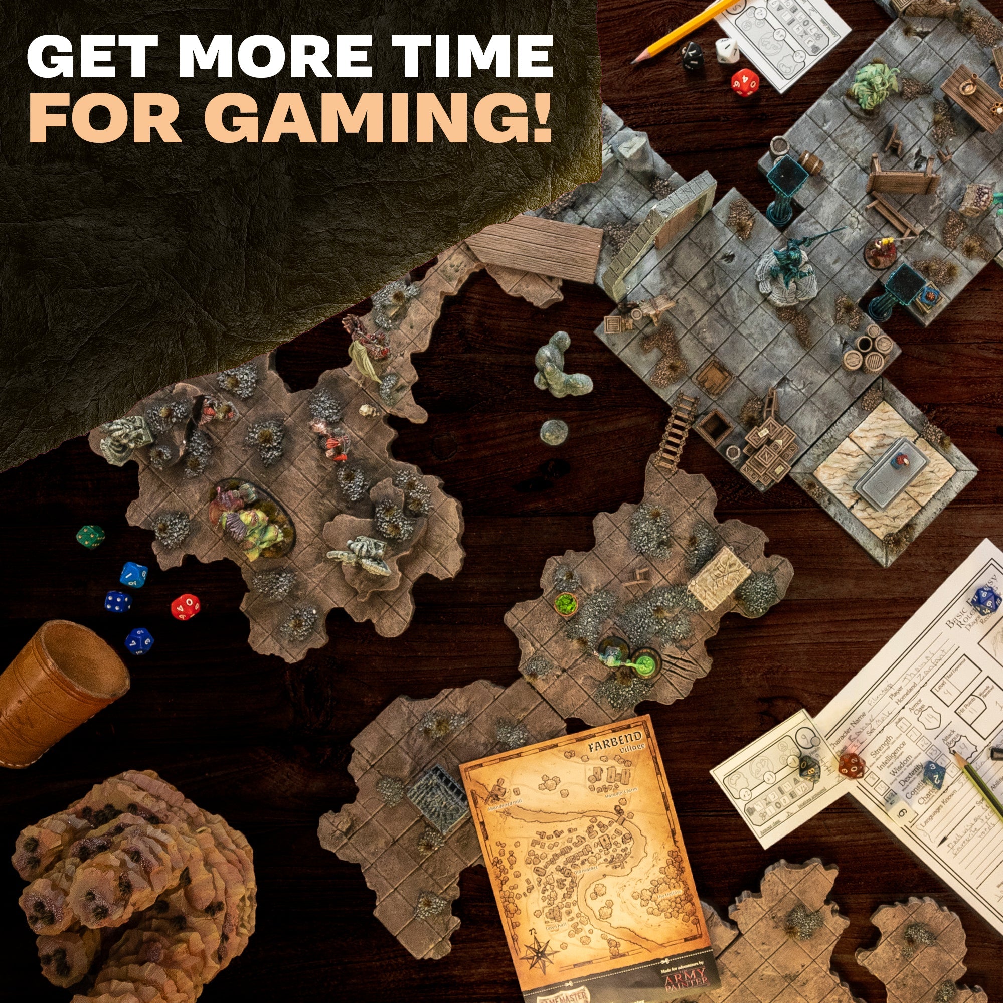 GameMaster: Adventure Starter Role-playing Paint Set Combo