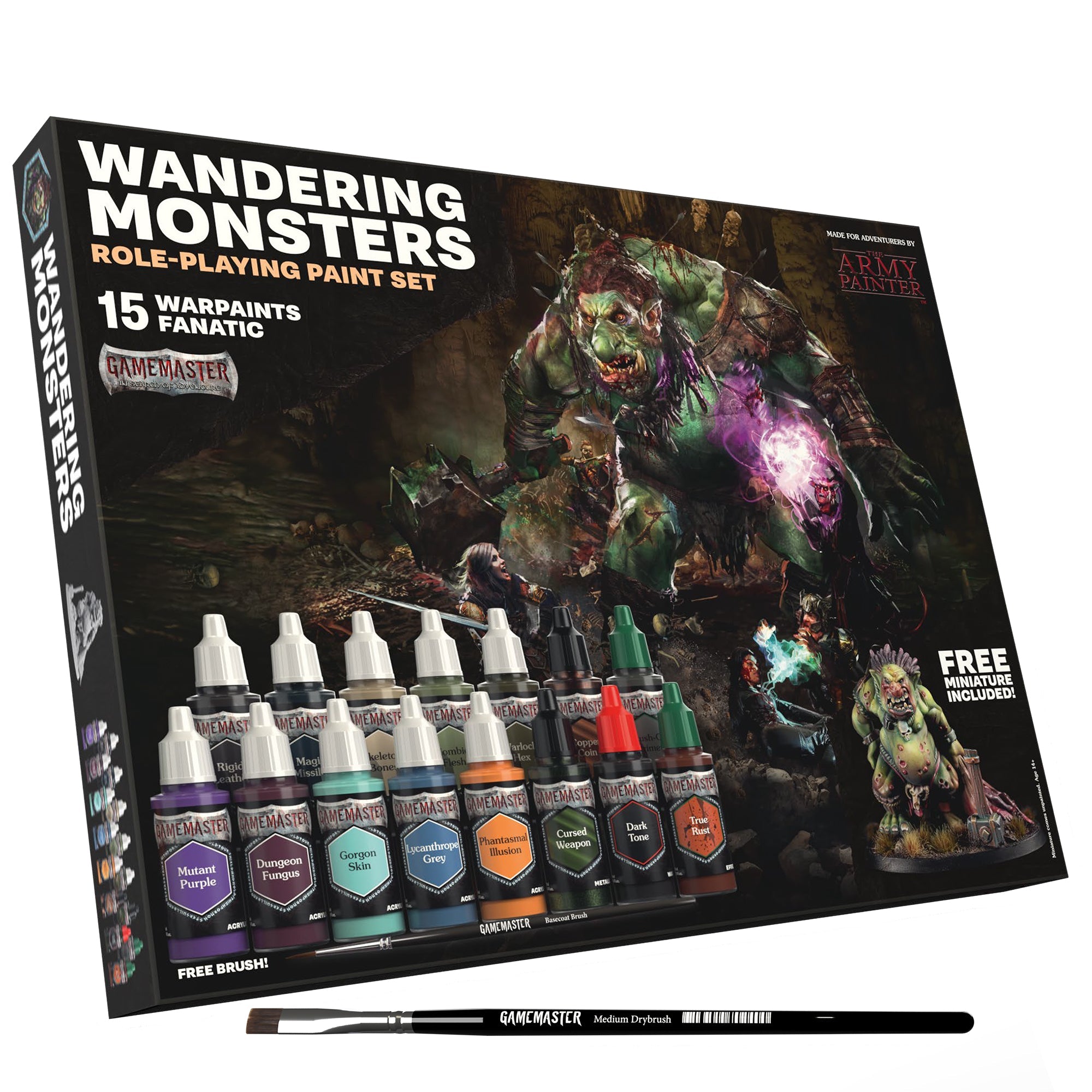 GameMaster: Wandering Monsters Role-playing Paint Set Combo