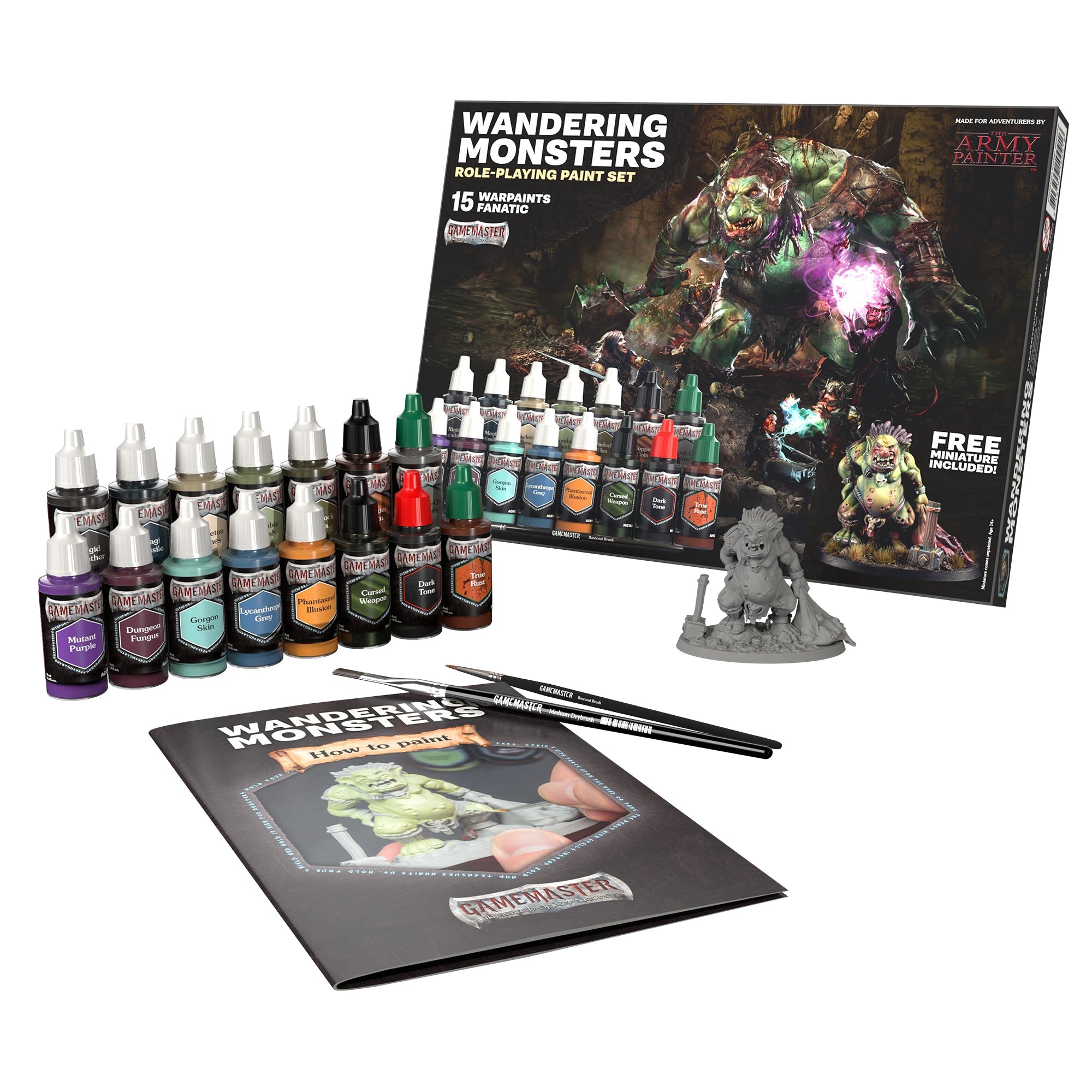 GameMaster: Wandering Monsters Role-playing Paint Set Combo