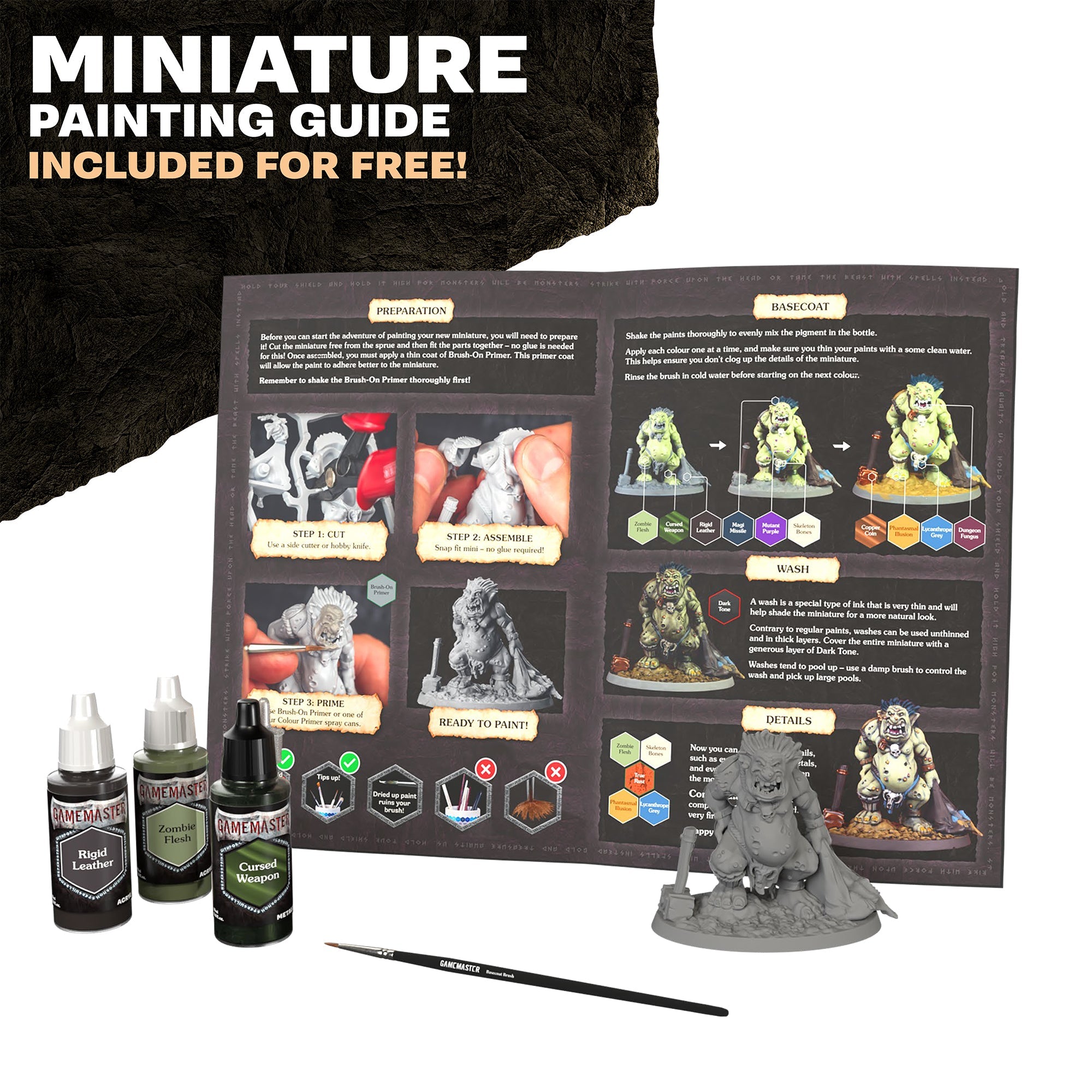 GameMaster: Wandering Monsters Role-playing Paint Set Combo