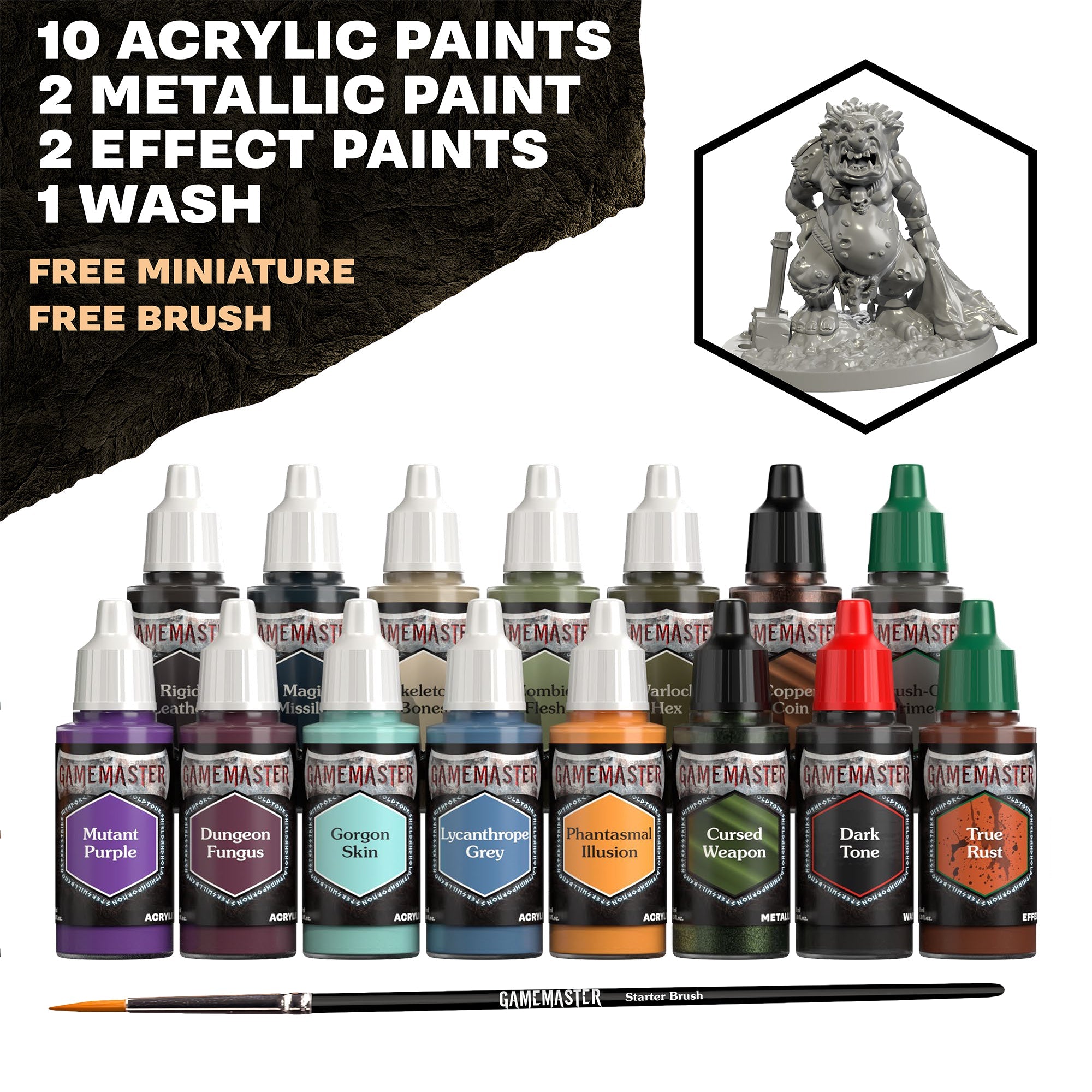 GameMaster: Wandering Monsters Role-playing Paint Set Combo