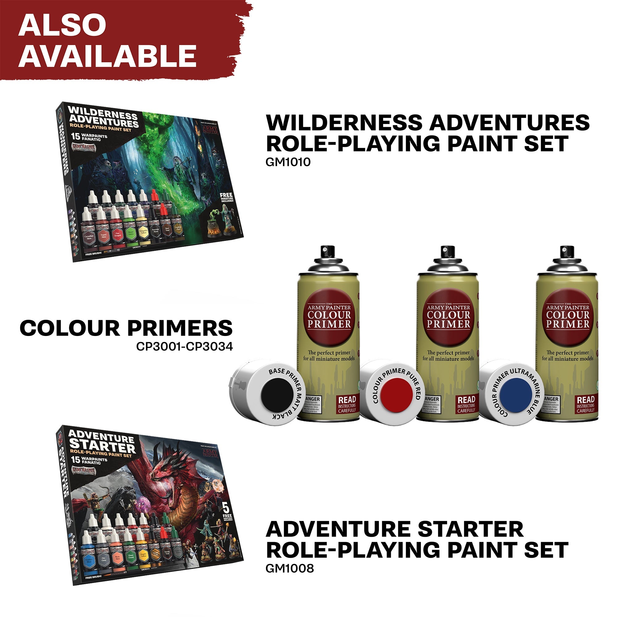 GameMaster: Wandering Monsters Role-playing Paint Set Combo