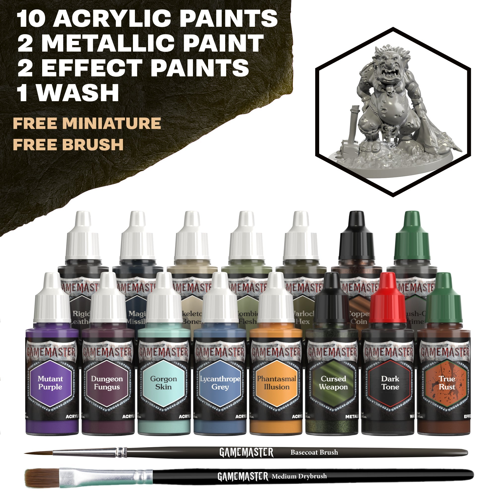 GameMaster: Wandering Monsters Role-playing Paint Set Combo