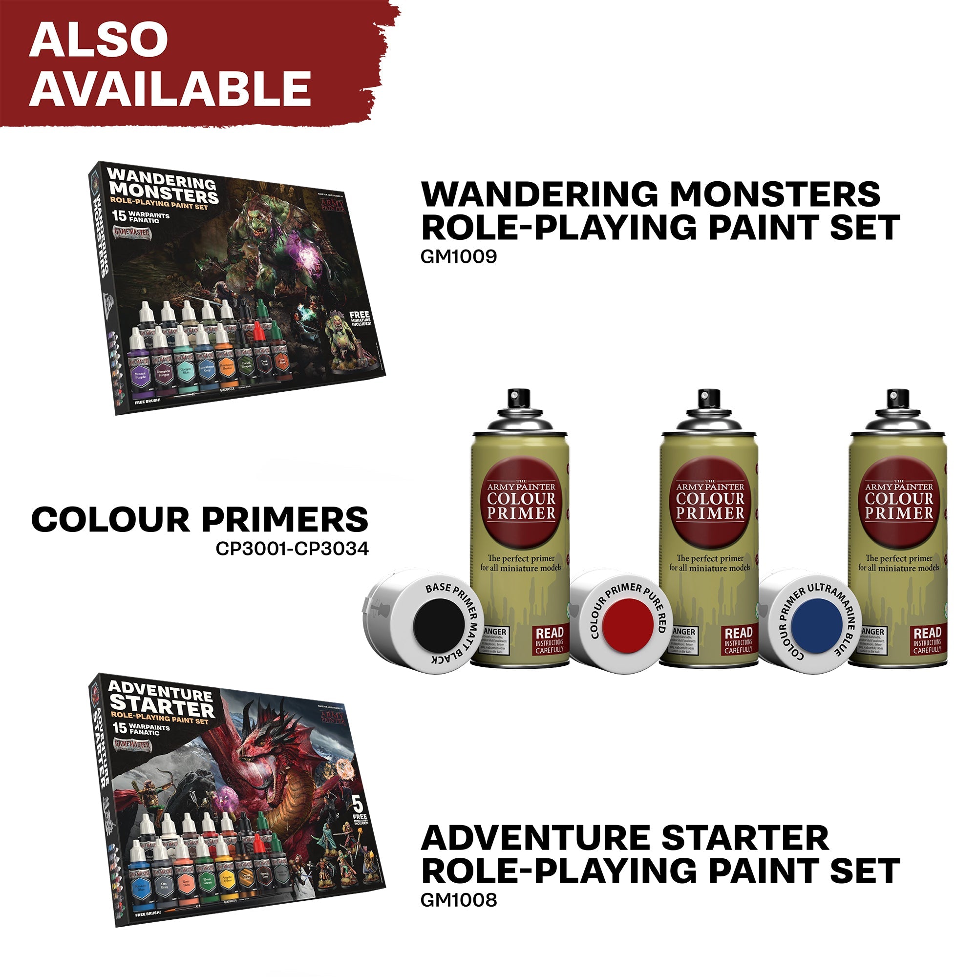 GameMaster: Wilderness Adventure Role-playing Paint Set Combo