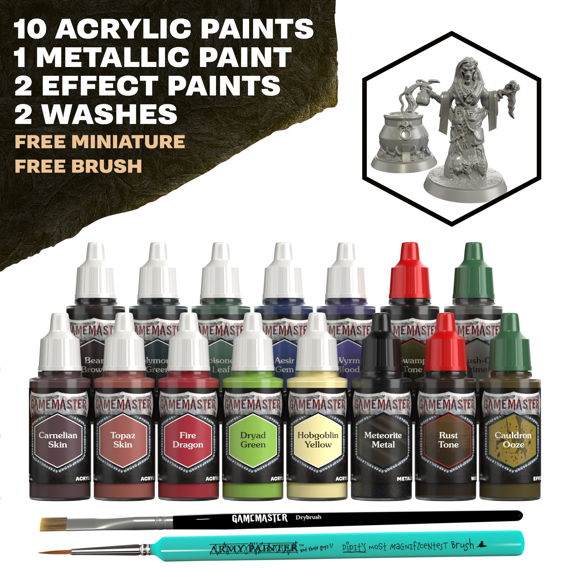 GameMaster: Wilderness Adventure Role-playing Paint Set Combo