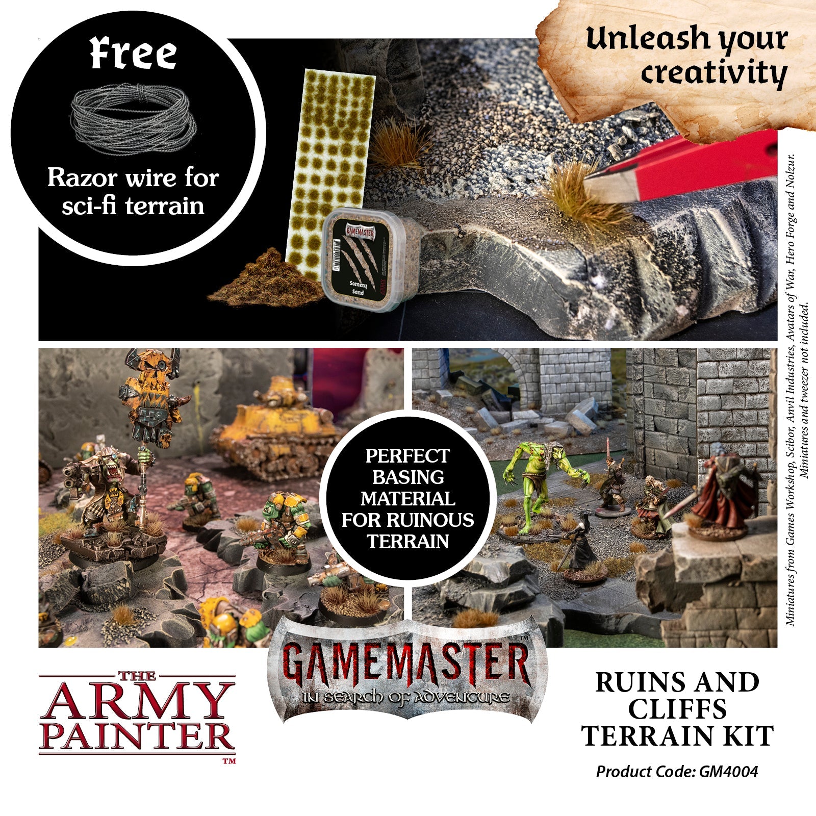 GameMaster Terrain Kit: Ruins & Cliffs