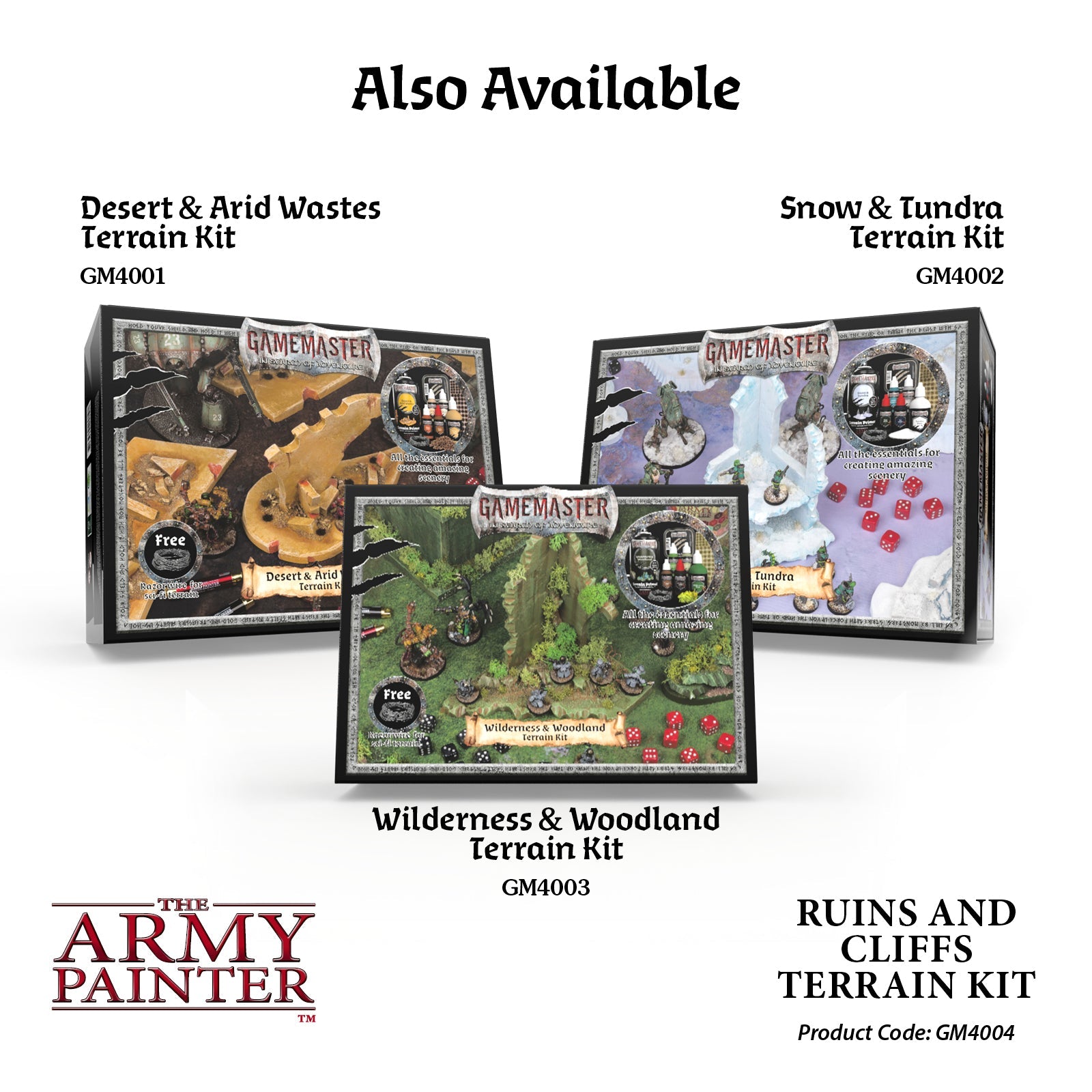 GameMaster Terrain Kit: Ruins & Cliffs
