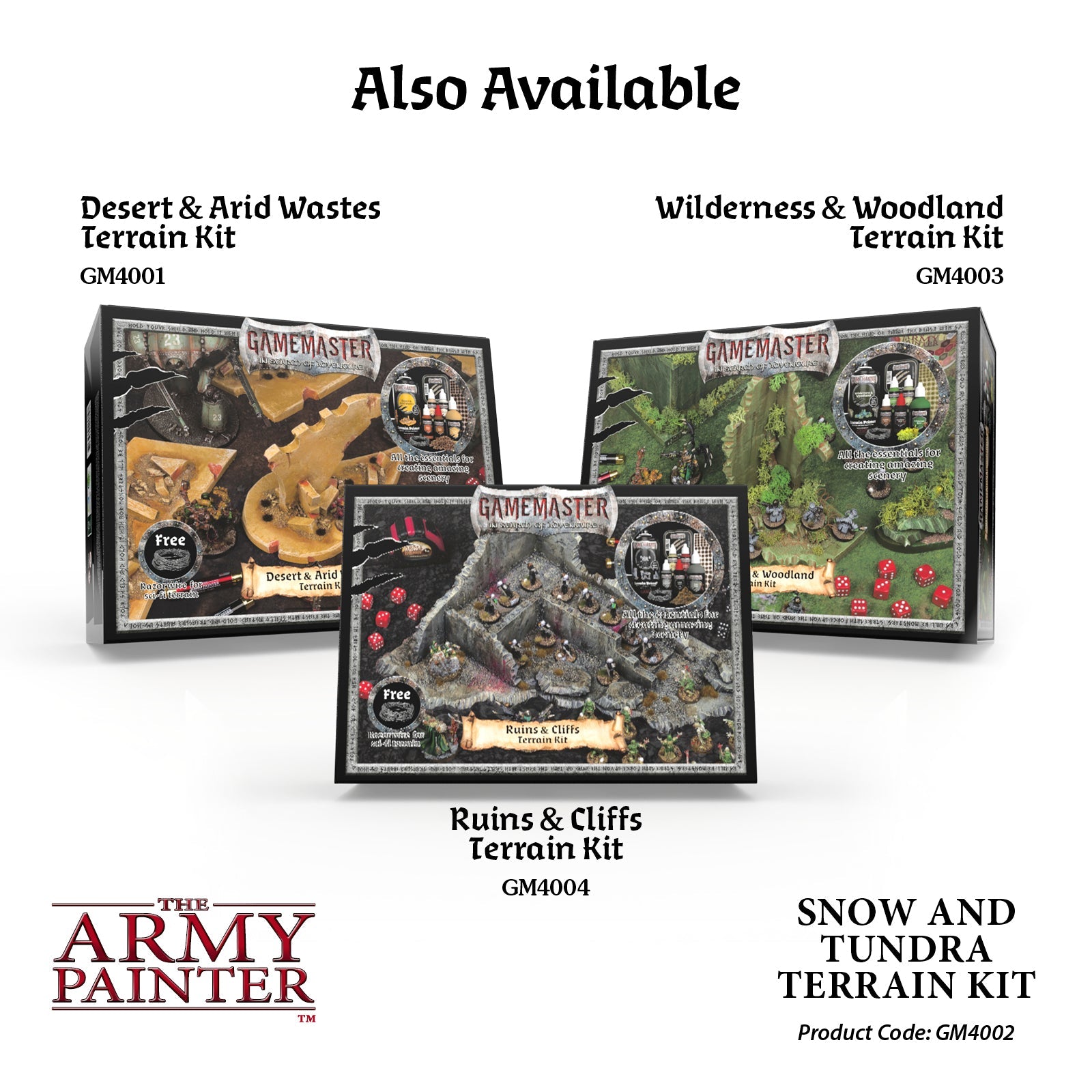GameMaster Terrain Kit: Snow & Tundra