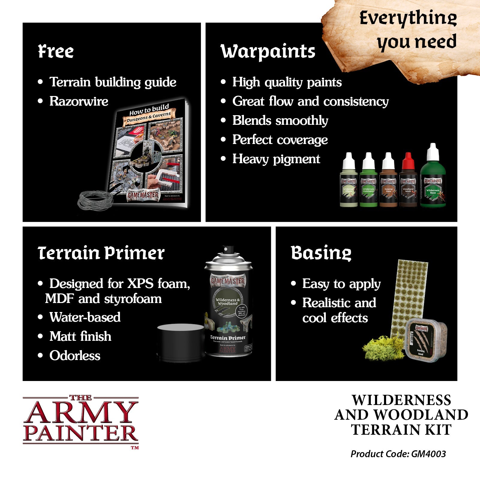GameMaster Terrain Kit: Wilderness & Woodlands
