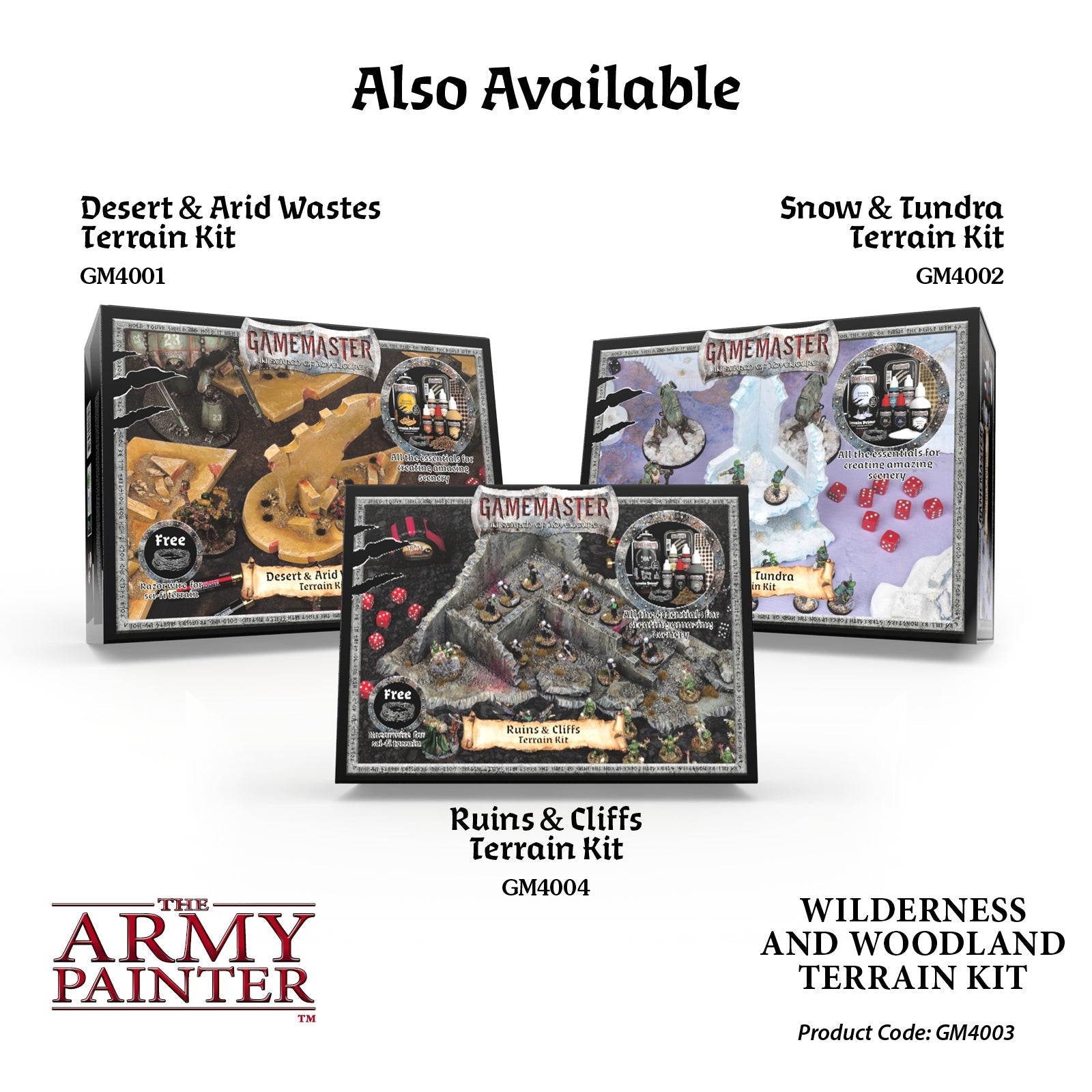 GameMaster Terrain Kit: Wilderness & Woodlands