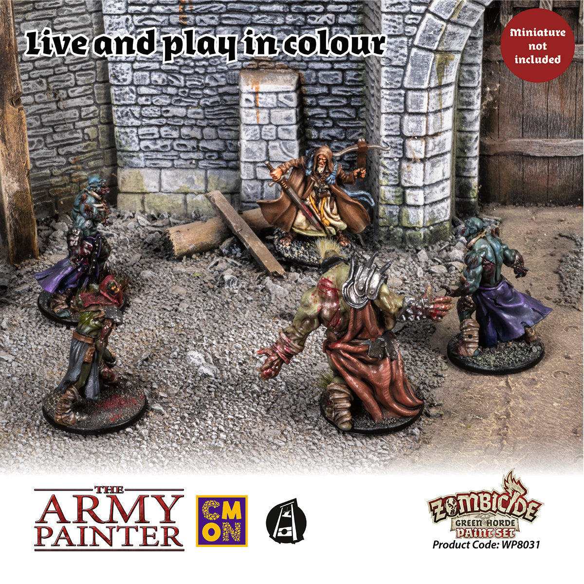 Zombicide Green Horde Paint Set