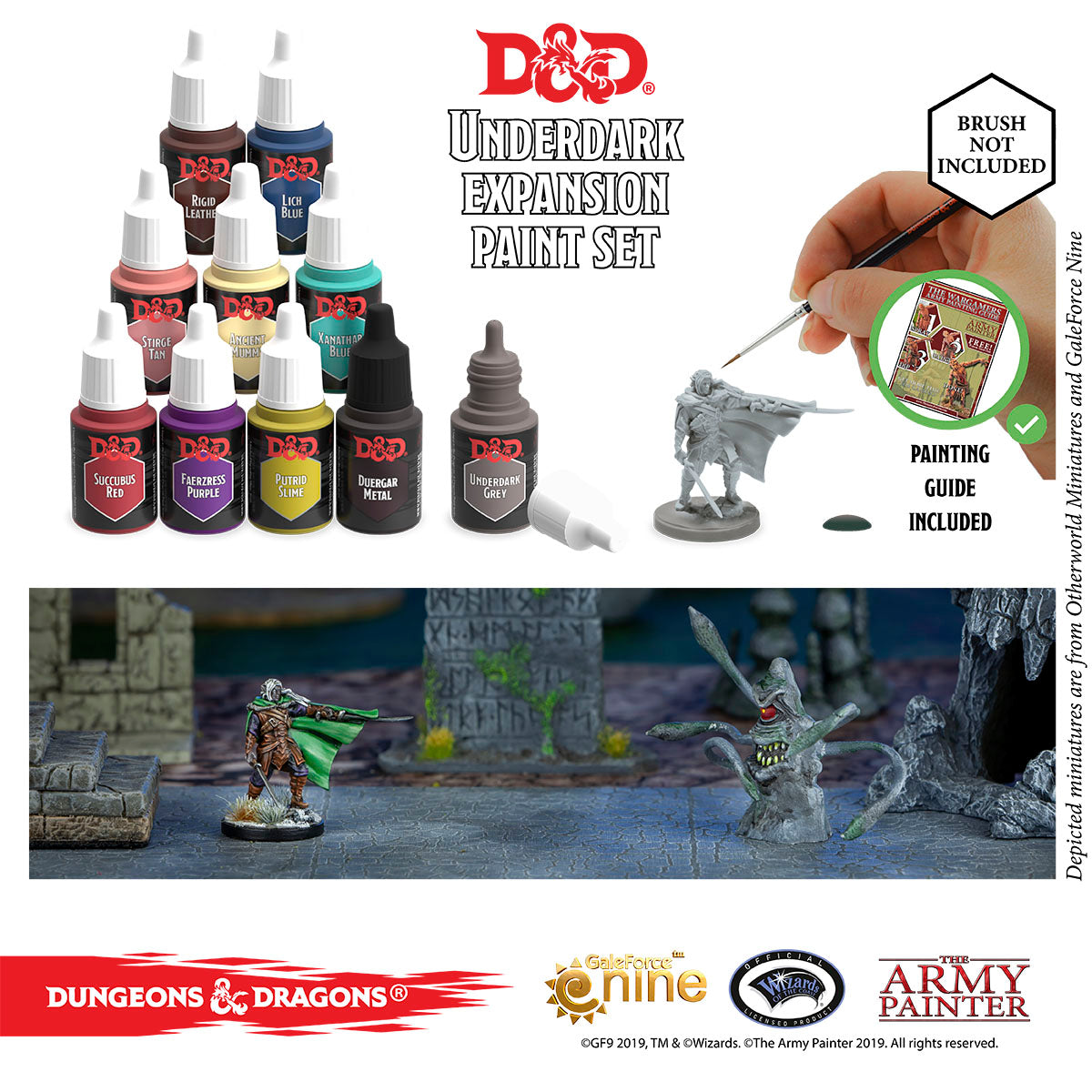 Find The official D&D paint, brushes & sets here - The Army Painter