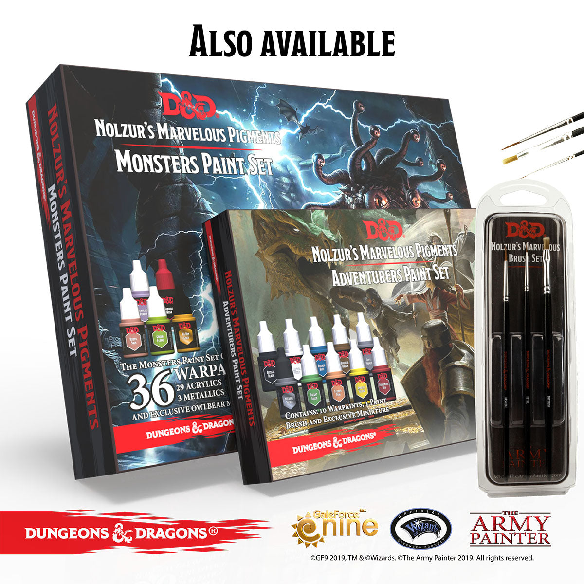 D&D Underdark Paint Set