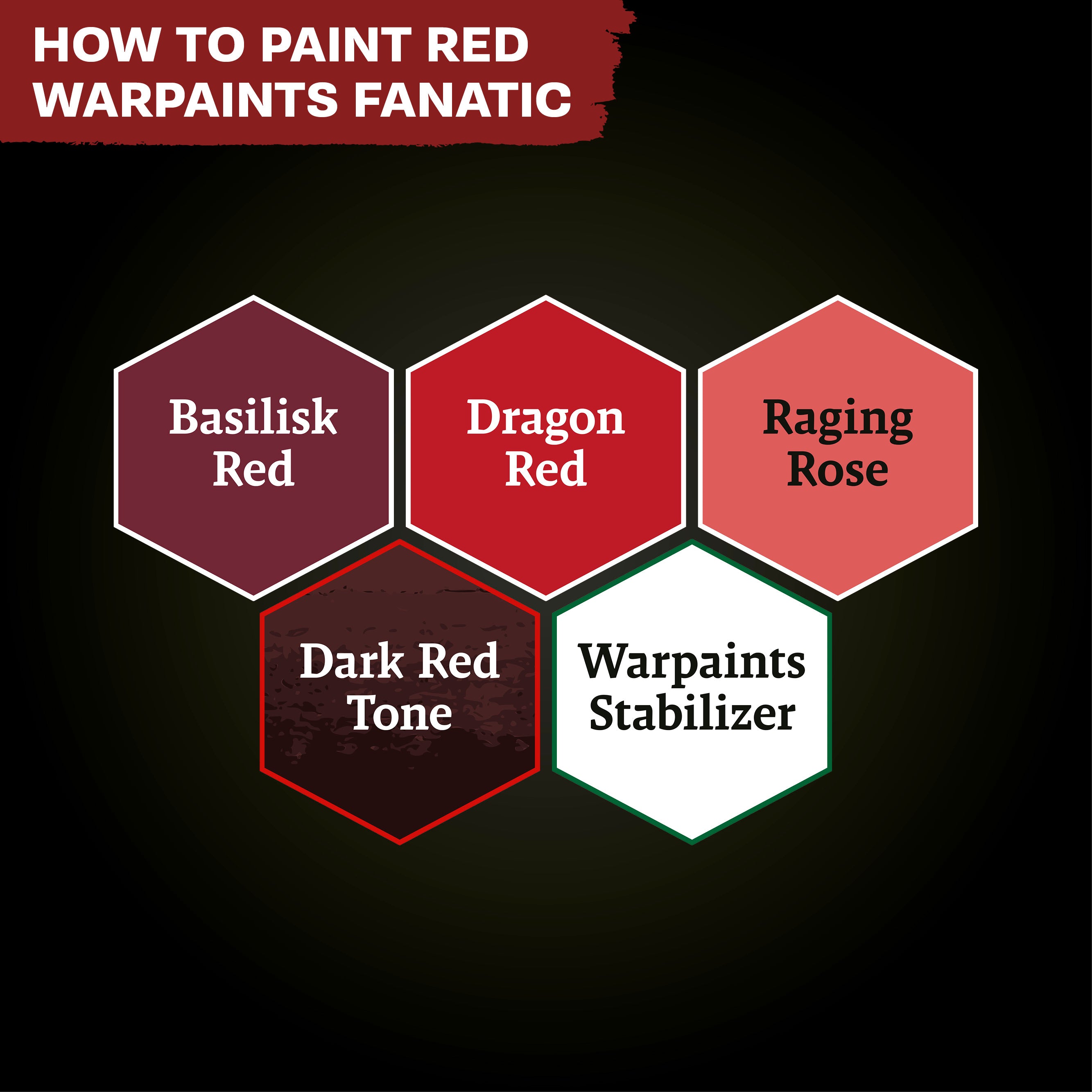 Paint Red With Warpaints Fanatic