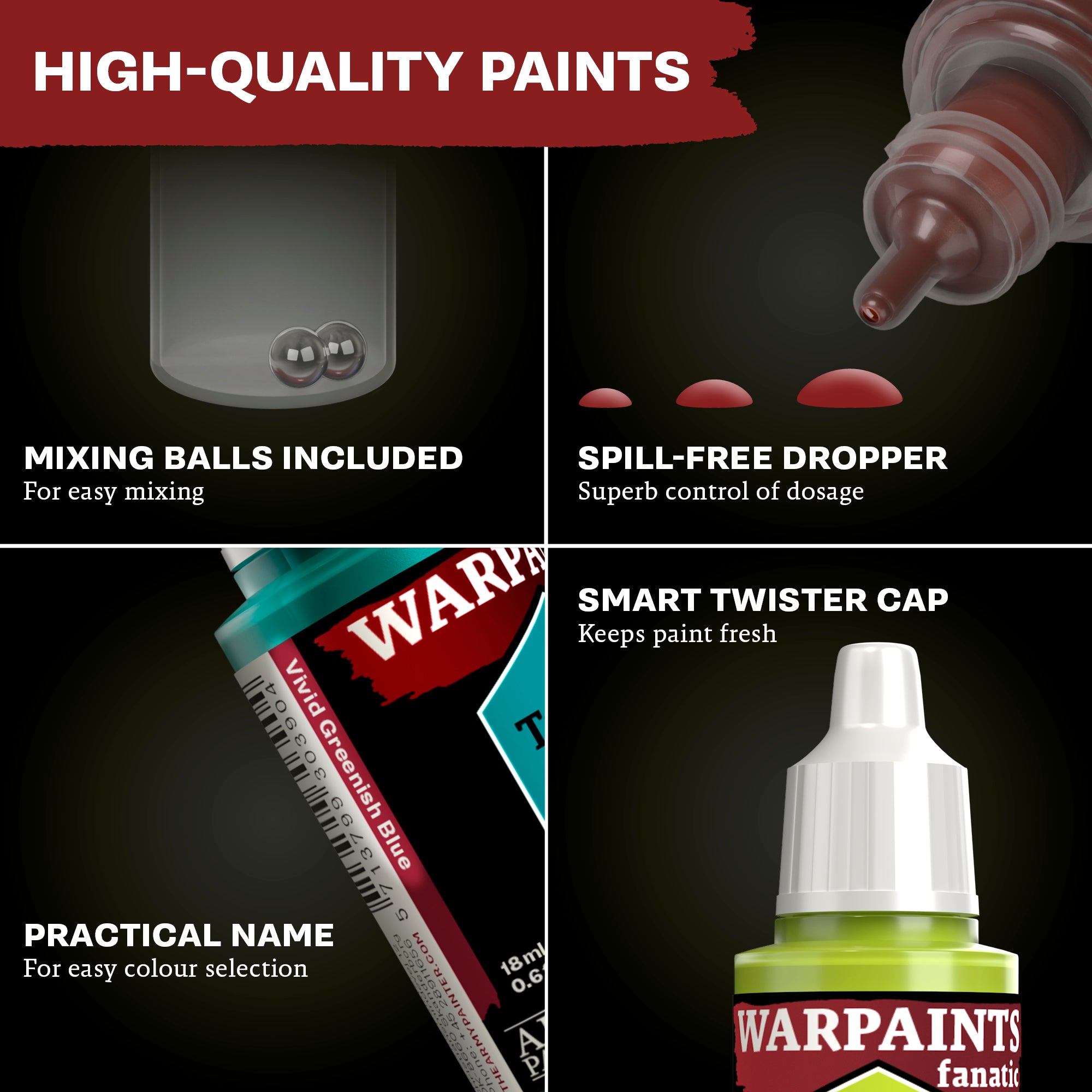 Paint Red With Warpaints Fanatic