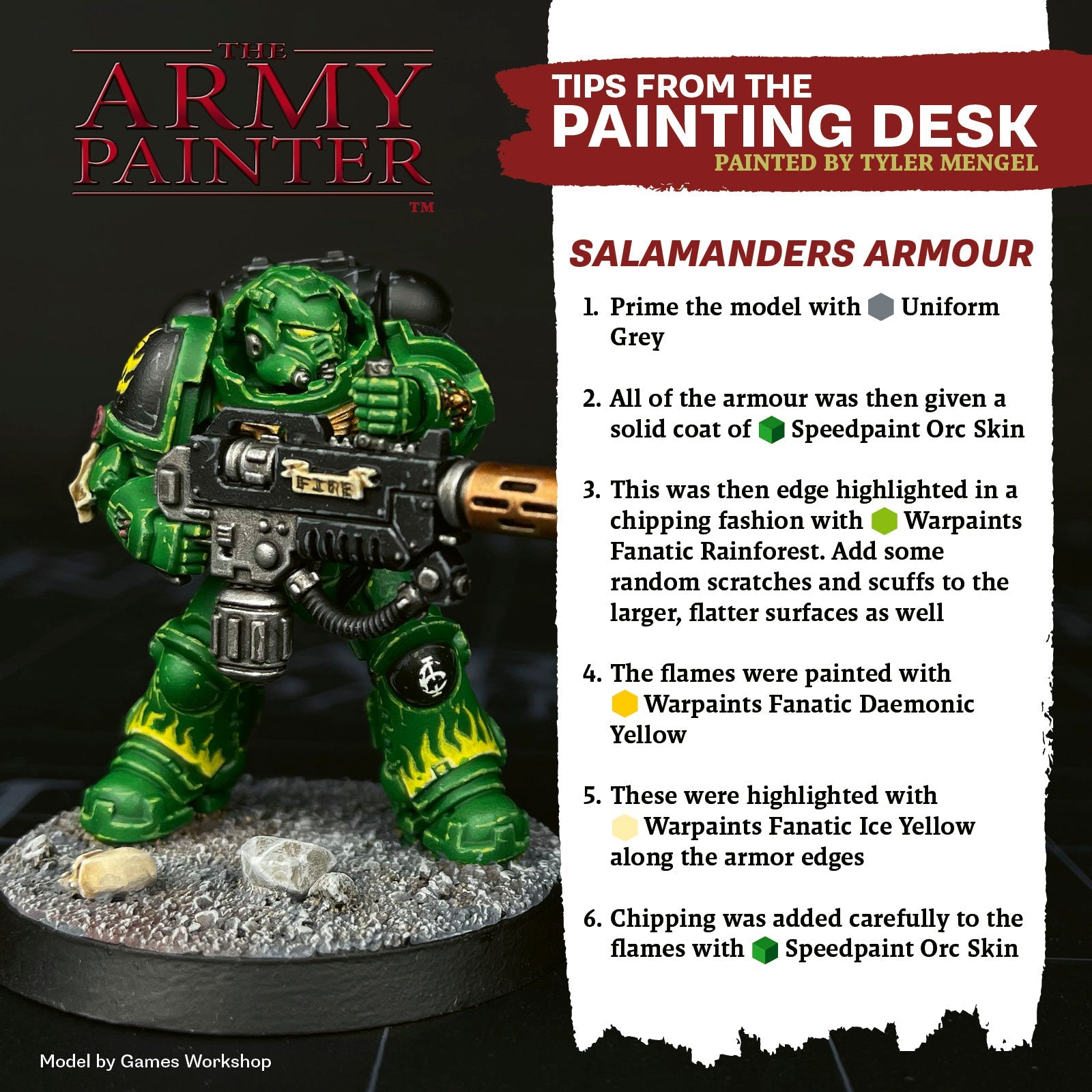 Salamanders Armour