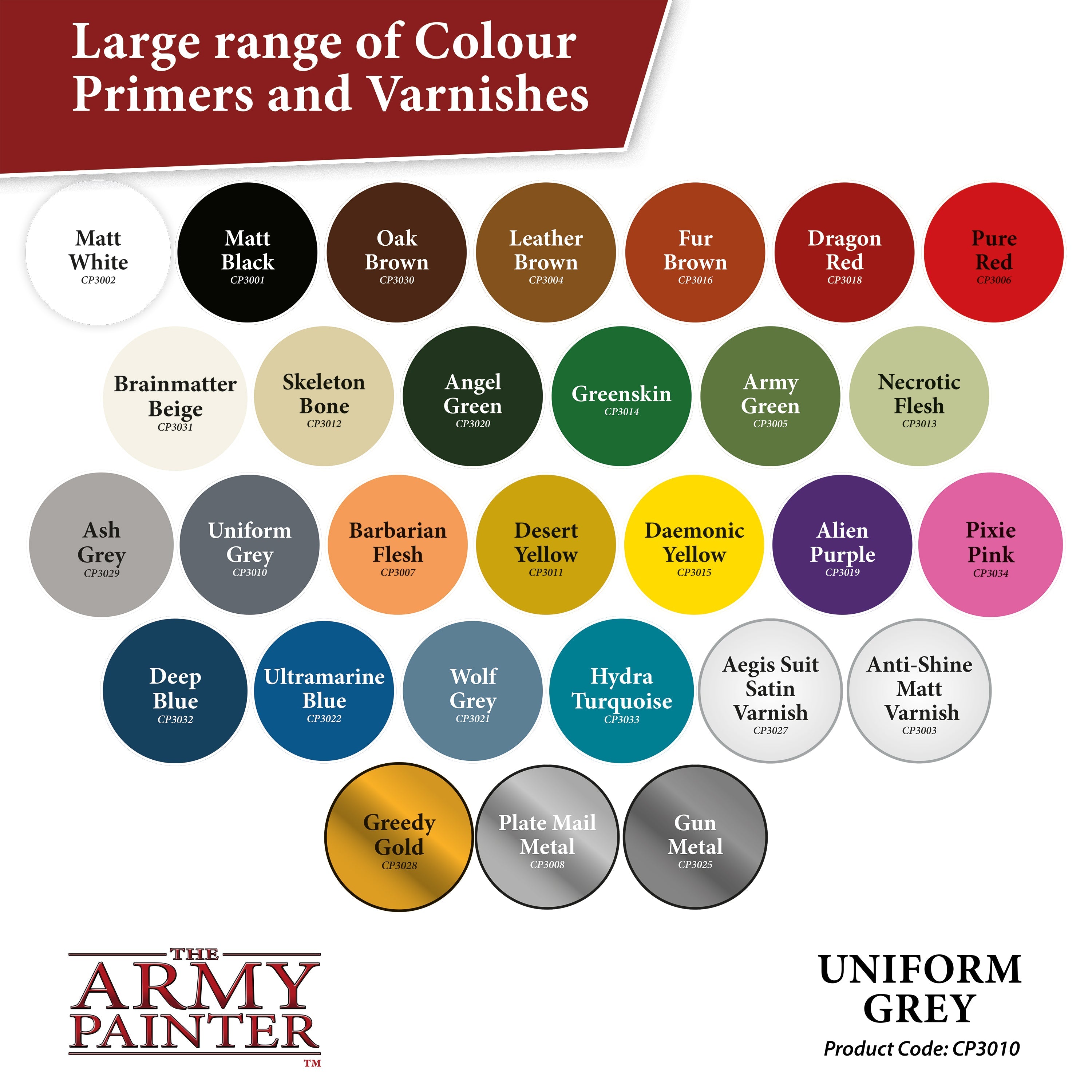 Colour Primer: Uniform Grey