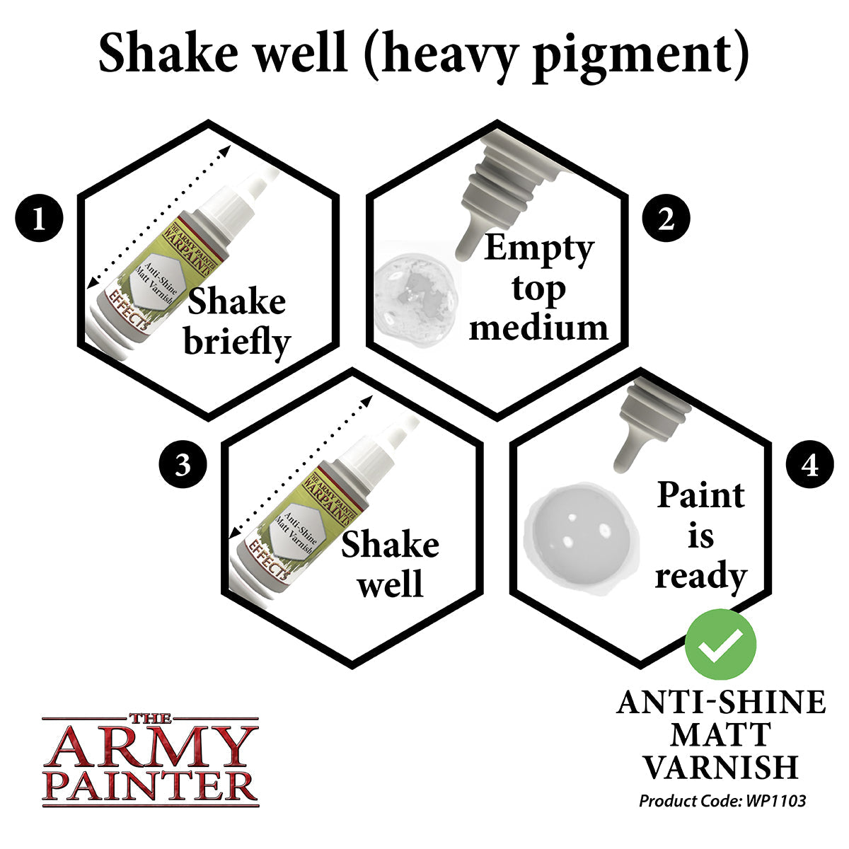 Warpaints Effect: Anti-Shine Matt Varnish