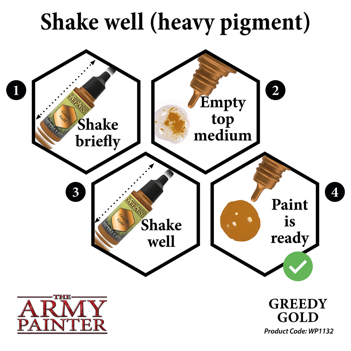 Warpaints Metallics: Greedy Gold