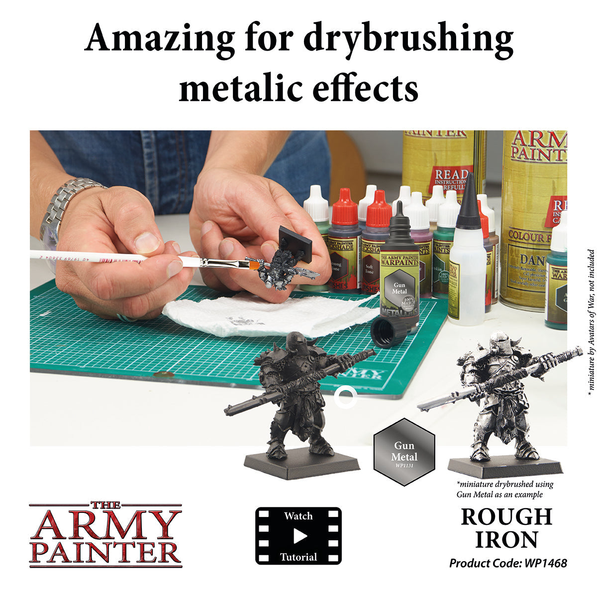 Warpaints Metallics: Rough Iron