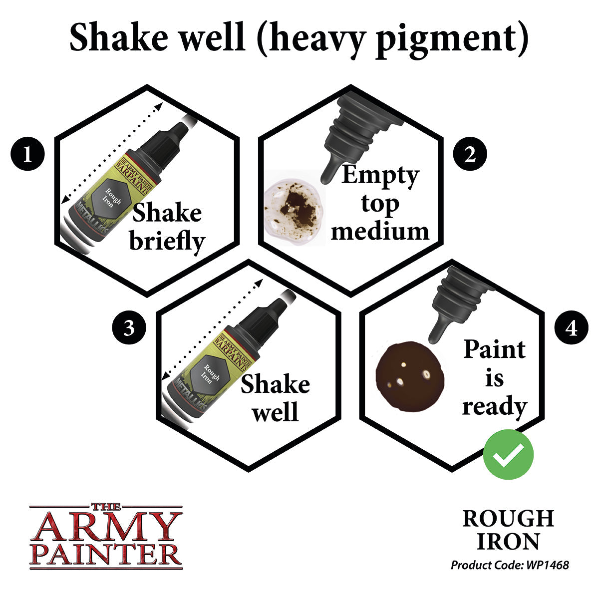 Warpaints Metallics: Rough Iron